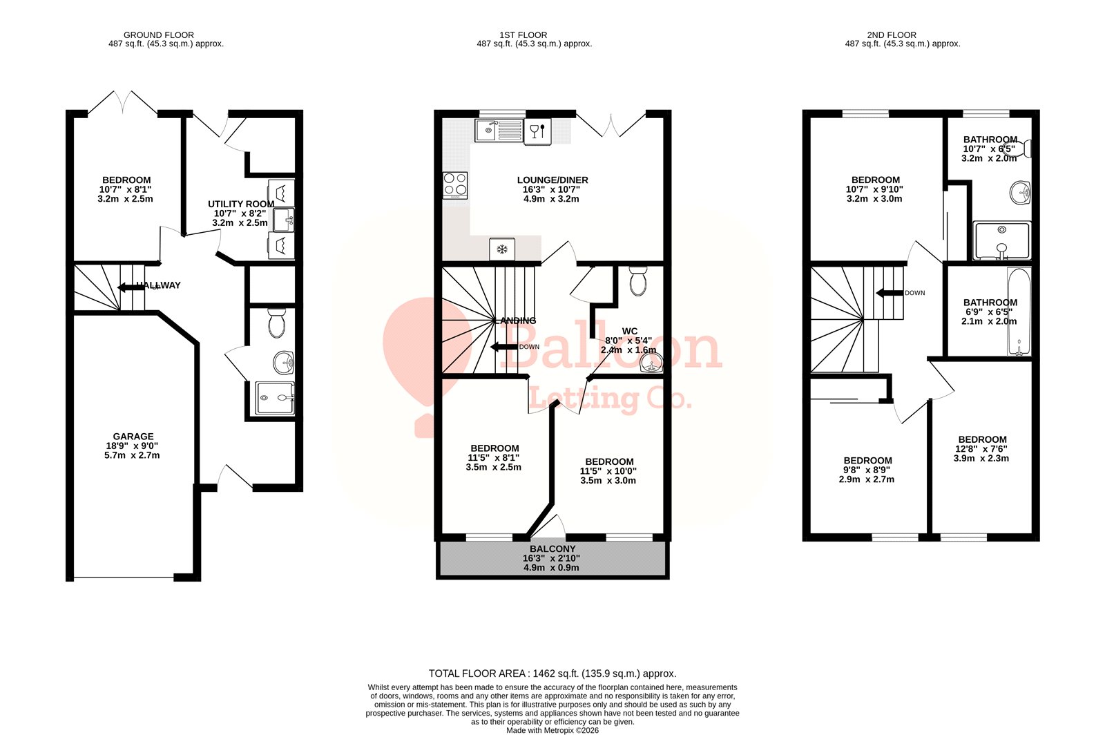 Hatton Road, Bristol floorplan