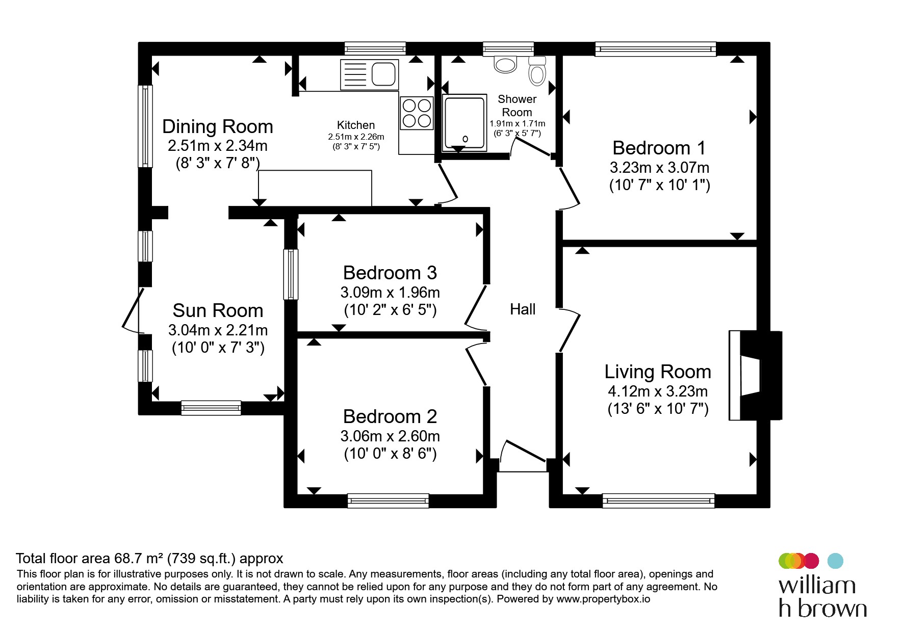 11, Wentworth Close, Goole floorplan