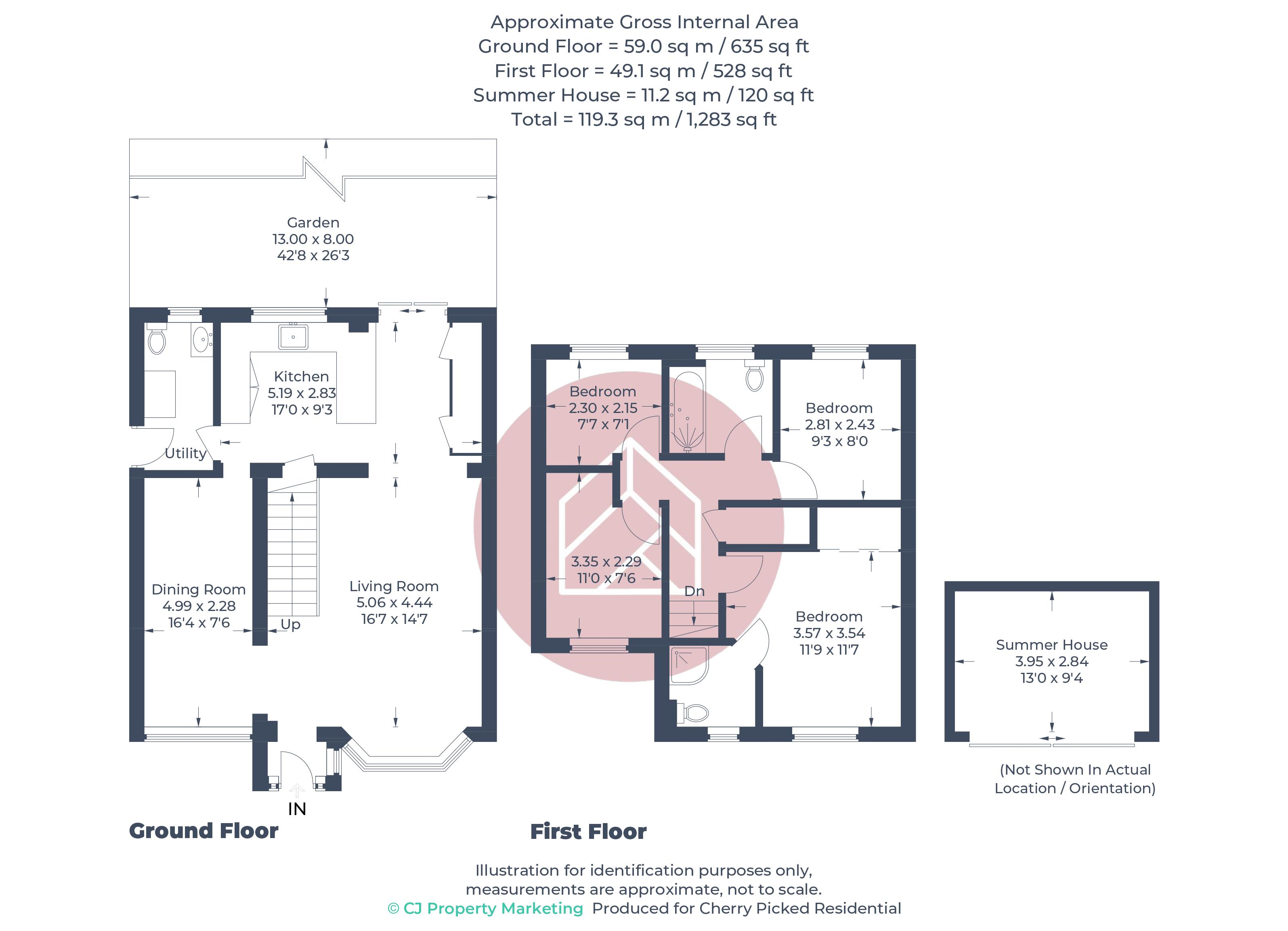 59, Merlin Way, Bicester floorplan