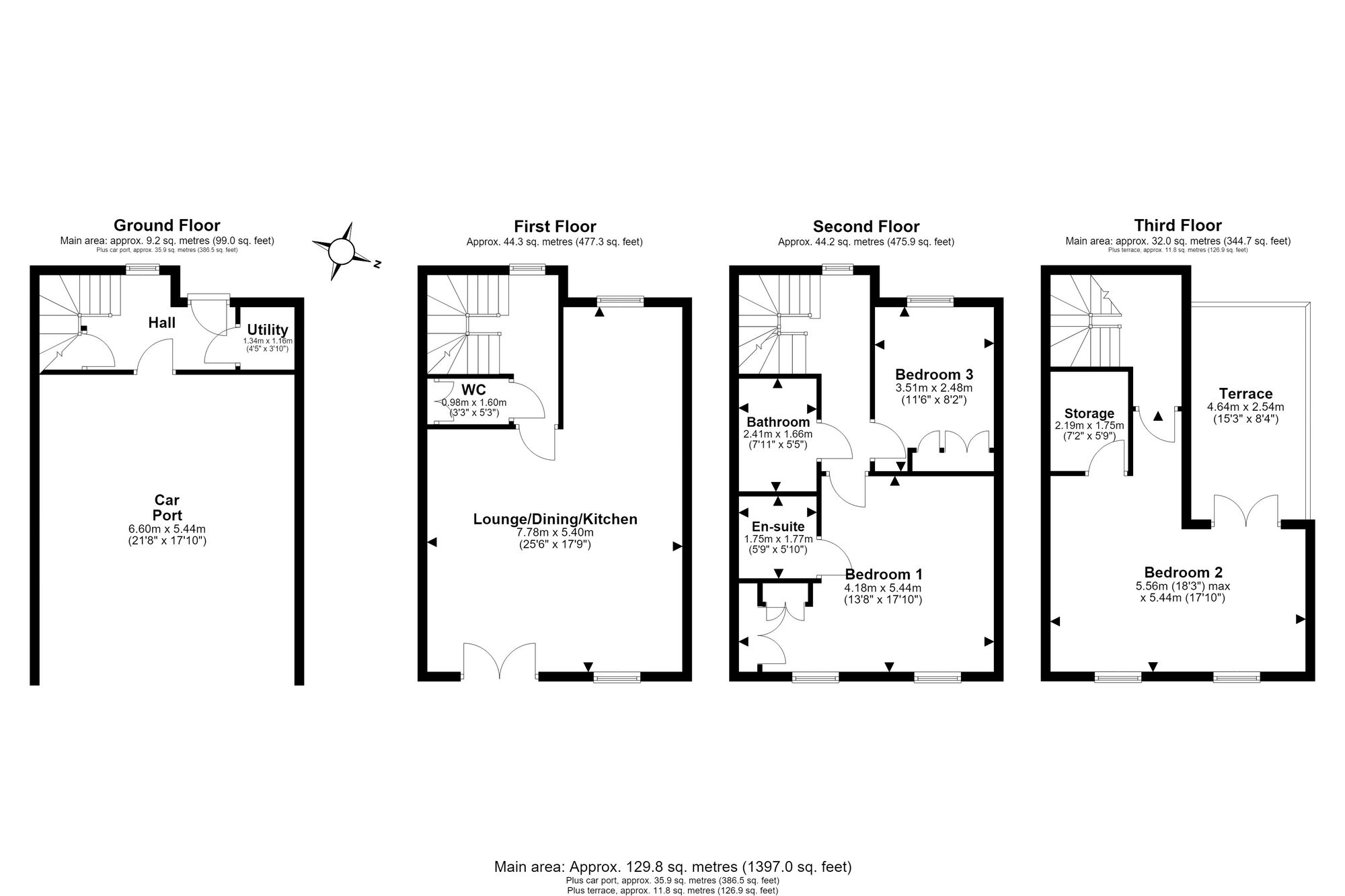 4 Hill View Mews, Frodsham floorplan