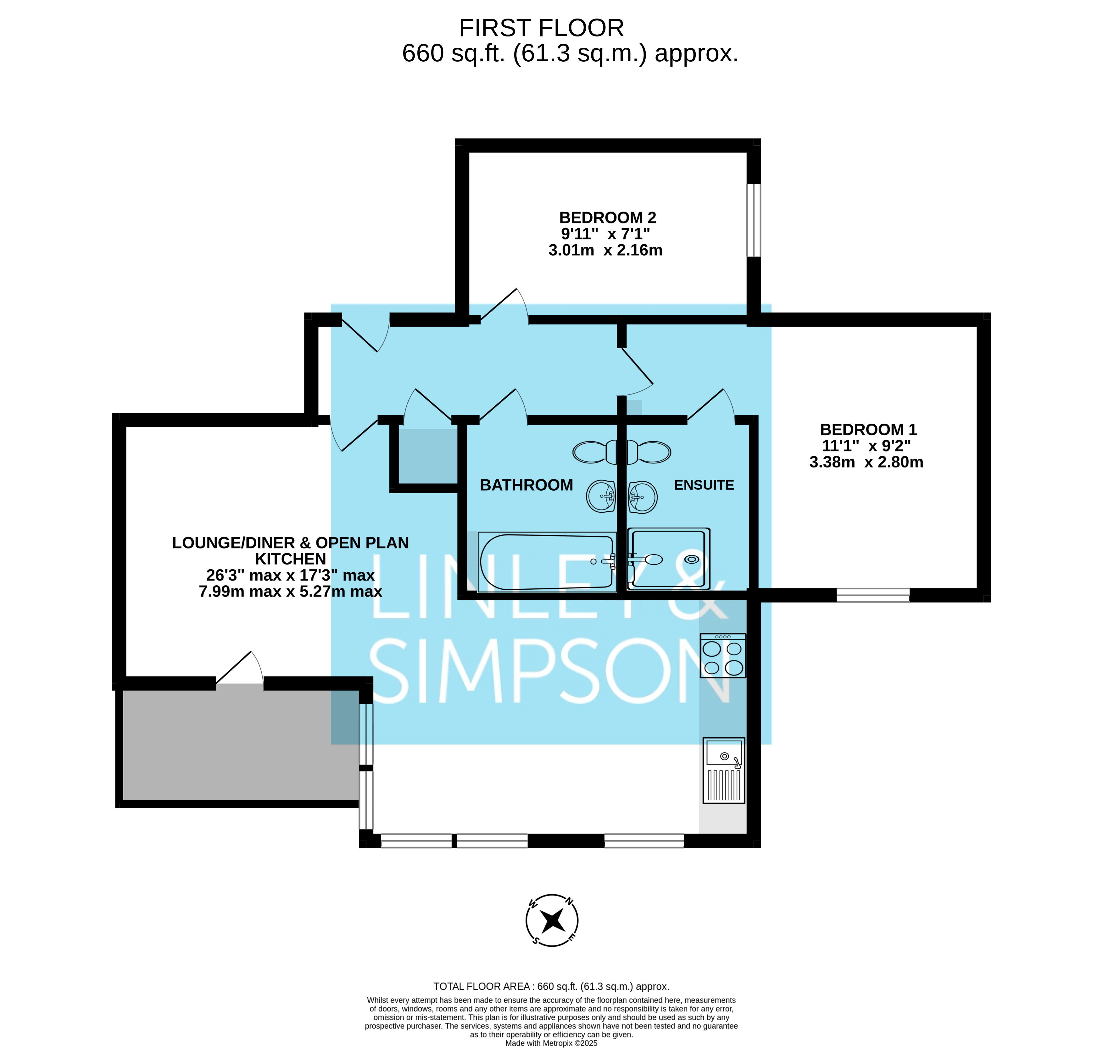 7, Bootham Place, York floorplan