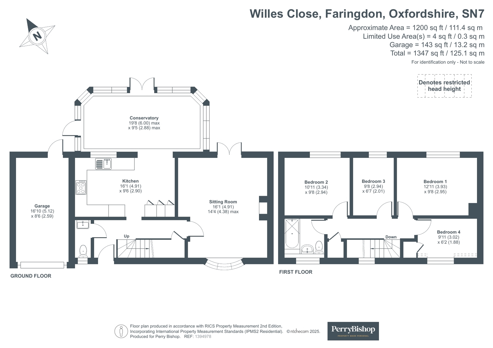 7, Willes Close, Oxfordshire floorplan