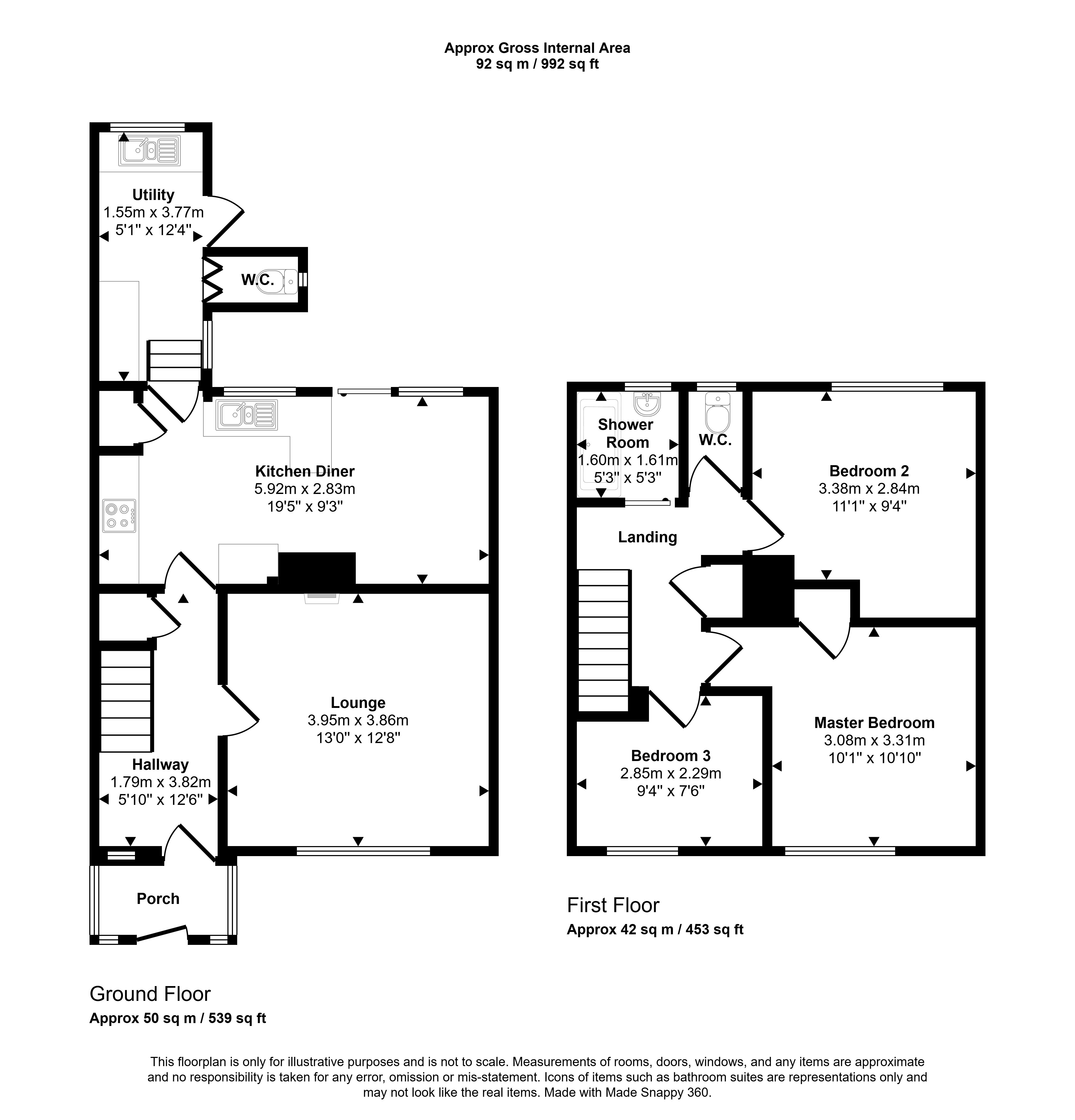 Fallodon Road, North Shields floorplan