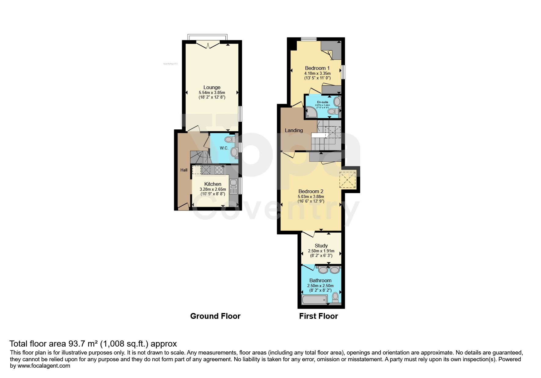 8 Wainbody House, Stoneleigh Road, Coventry floorplan