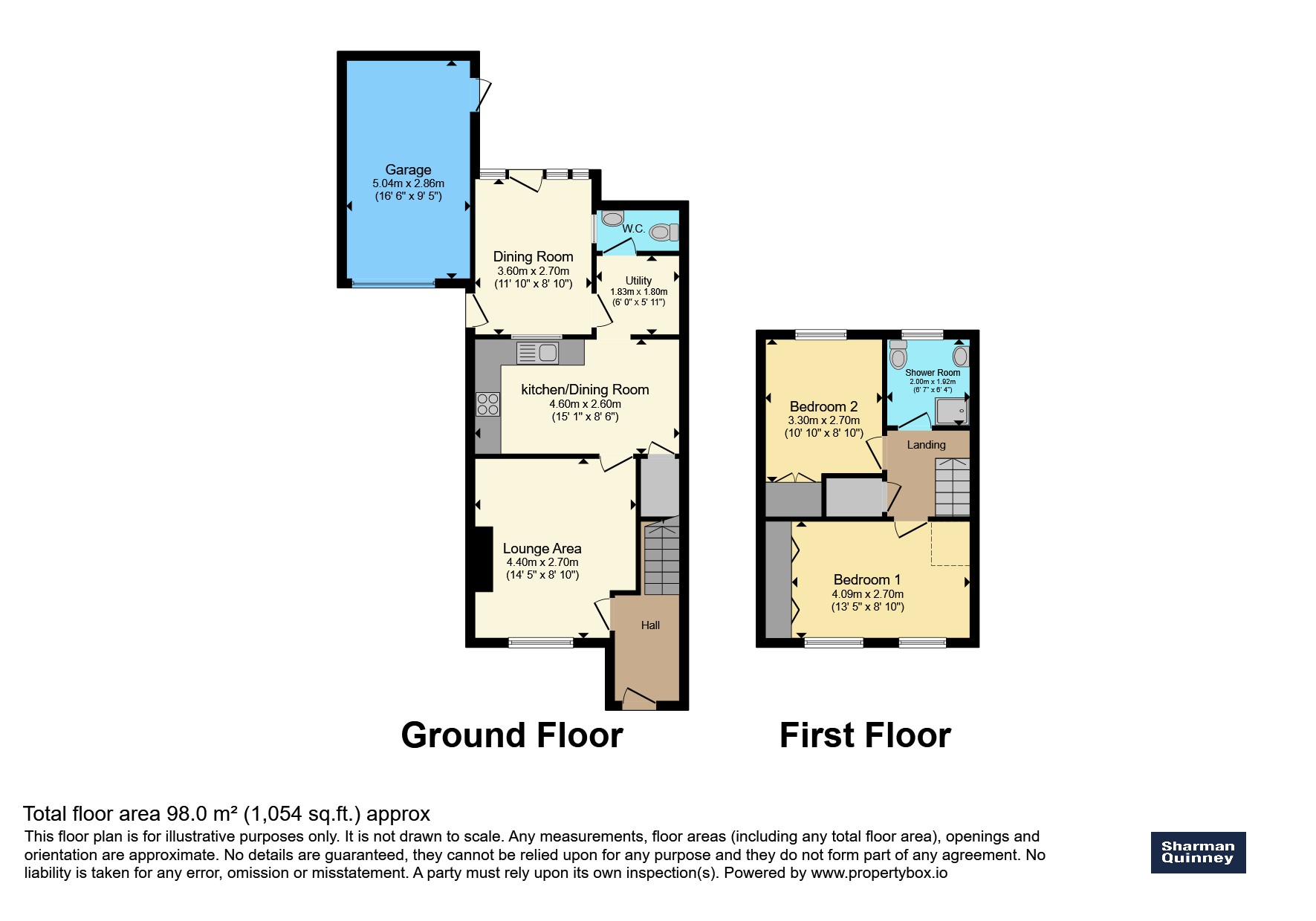154, Donaldson Drive, PETERBOROUGH floorplan