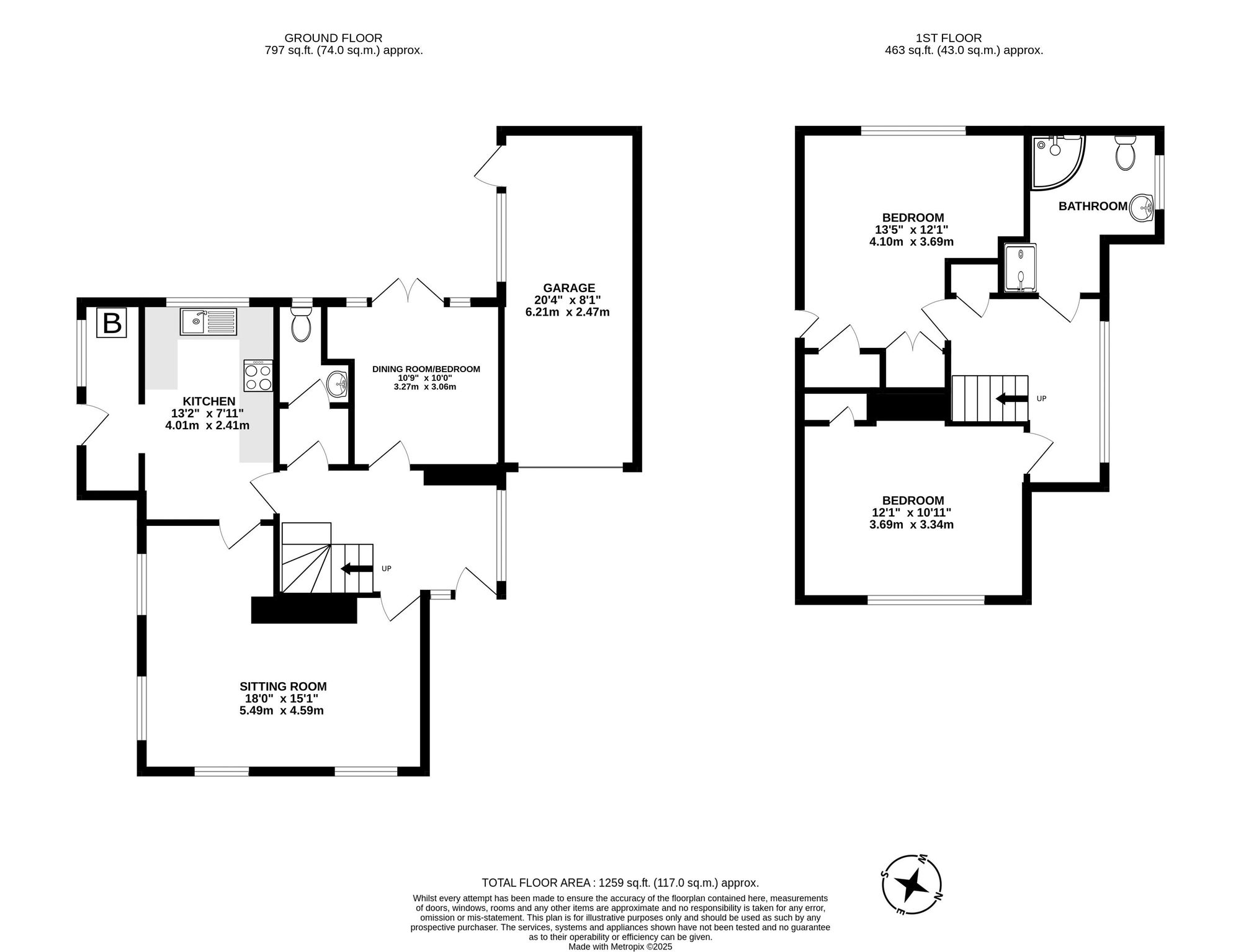 10 Orchard Park, High Wycombe floorplan