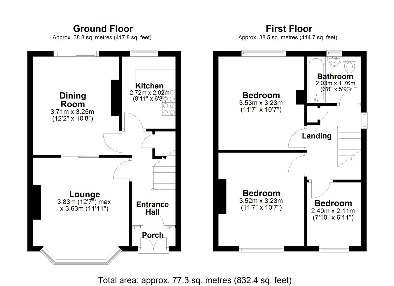 161, Lewisham Road, Dover floorplan