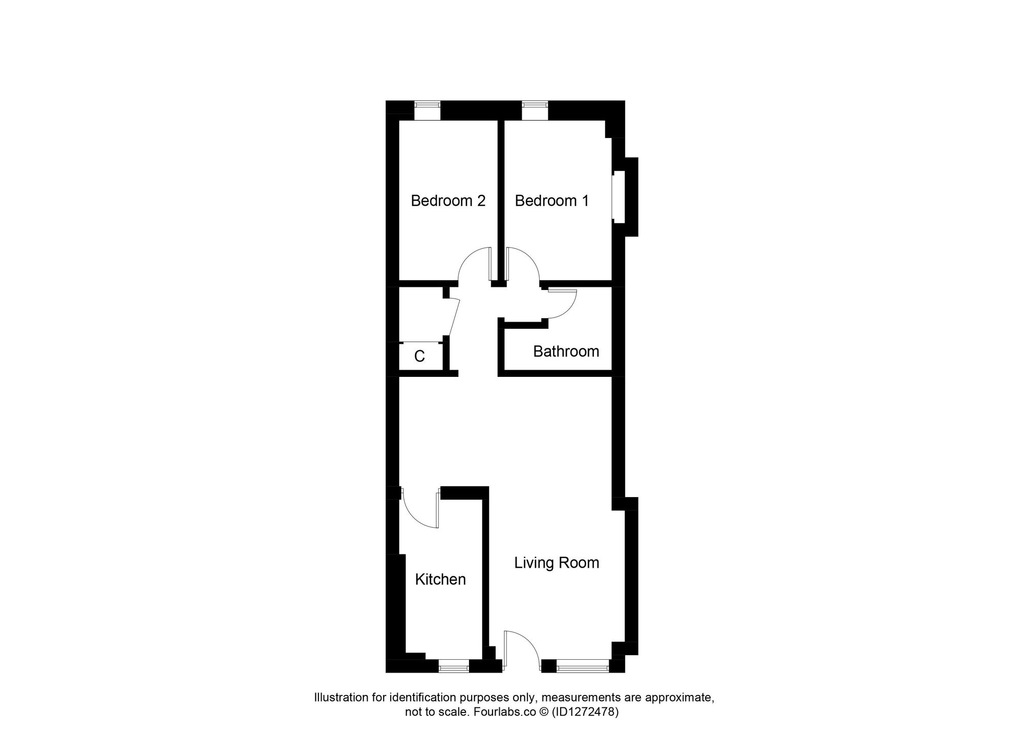 298a High Street, Leven floorplan