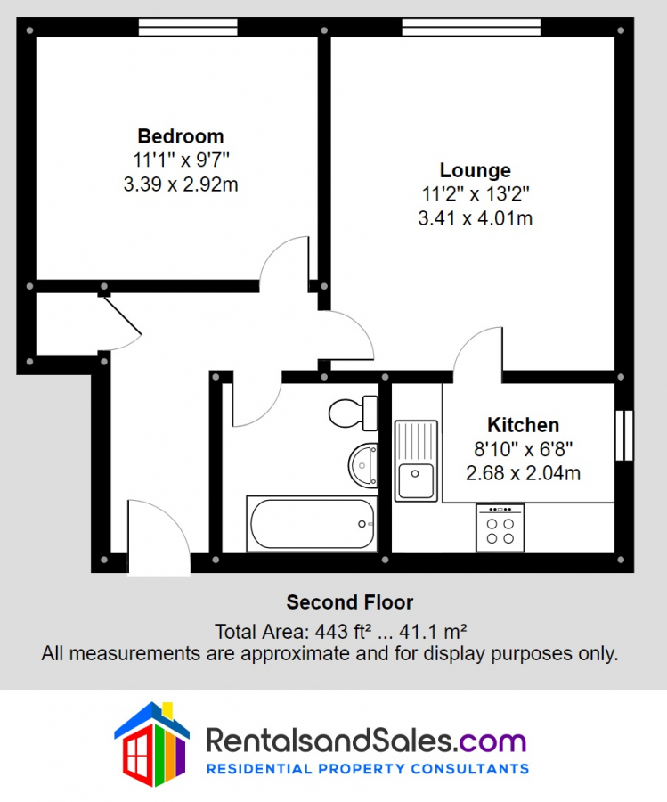 1 Bedrooms Flat to rent in Cameron Square, Mitcham CR4