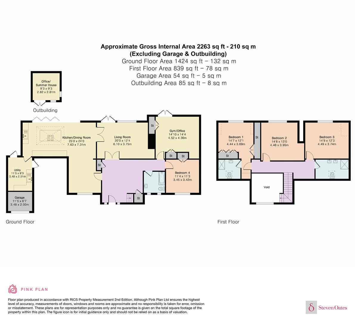 Tanglewood, 25, Gypsy Lane, Great Amwell floorplan