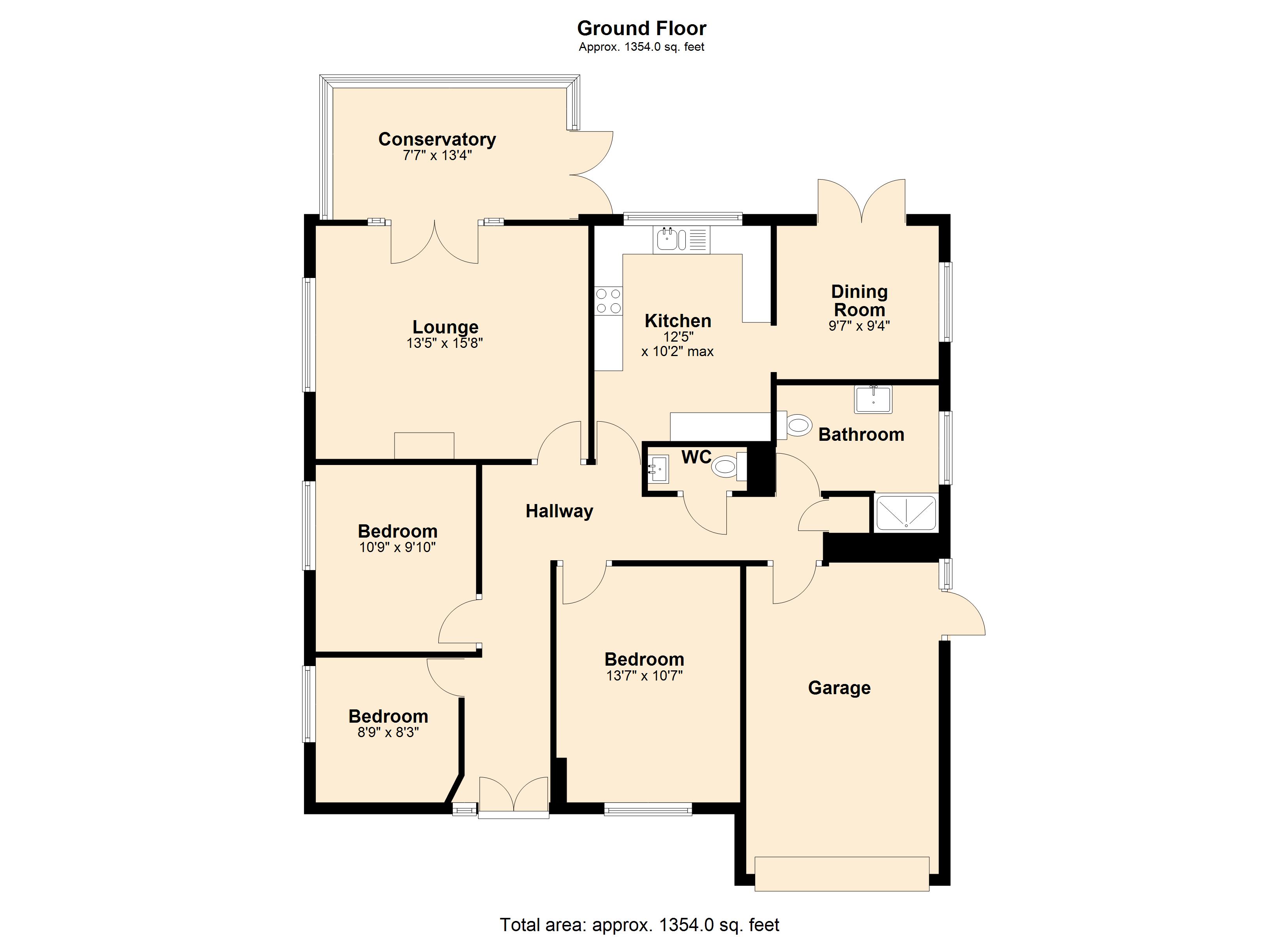 16, Butts Mead, Shaftesbury floorplan
