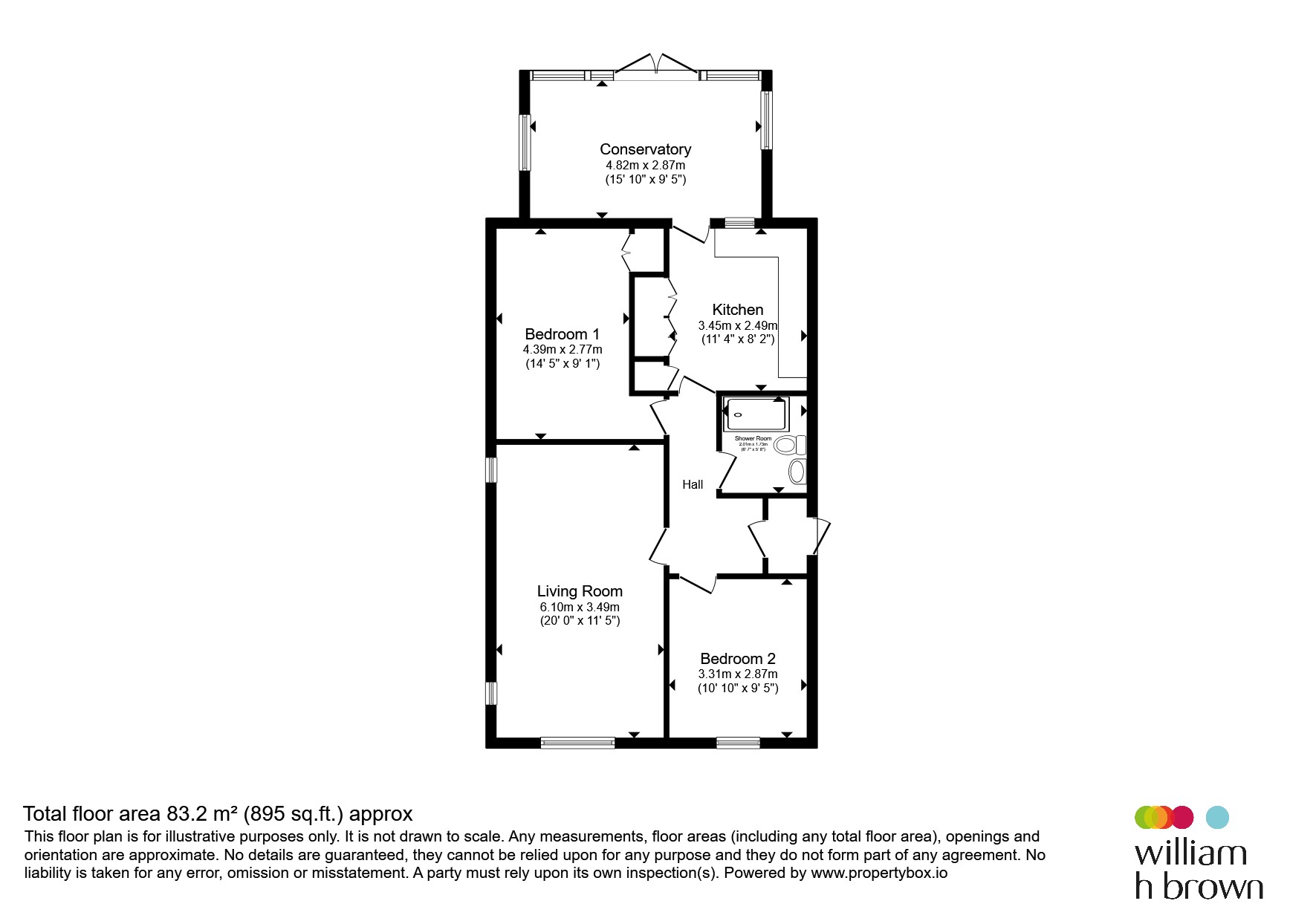 6, Ladbrooke Road, Clacton-On-Sea floorplan