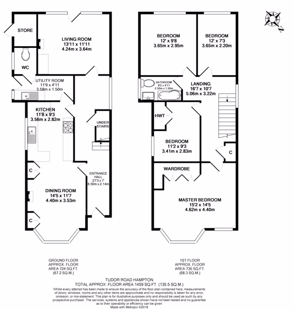 4 Bedrooms  for sale in Tudor Road, Hampton TW12