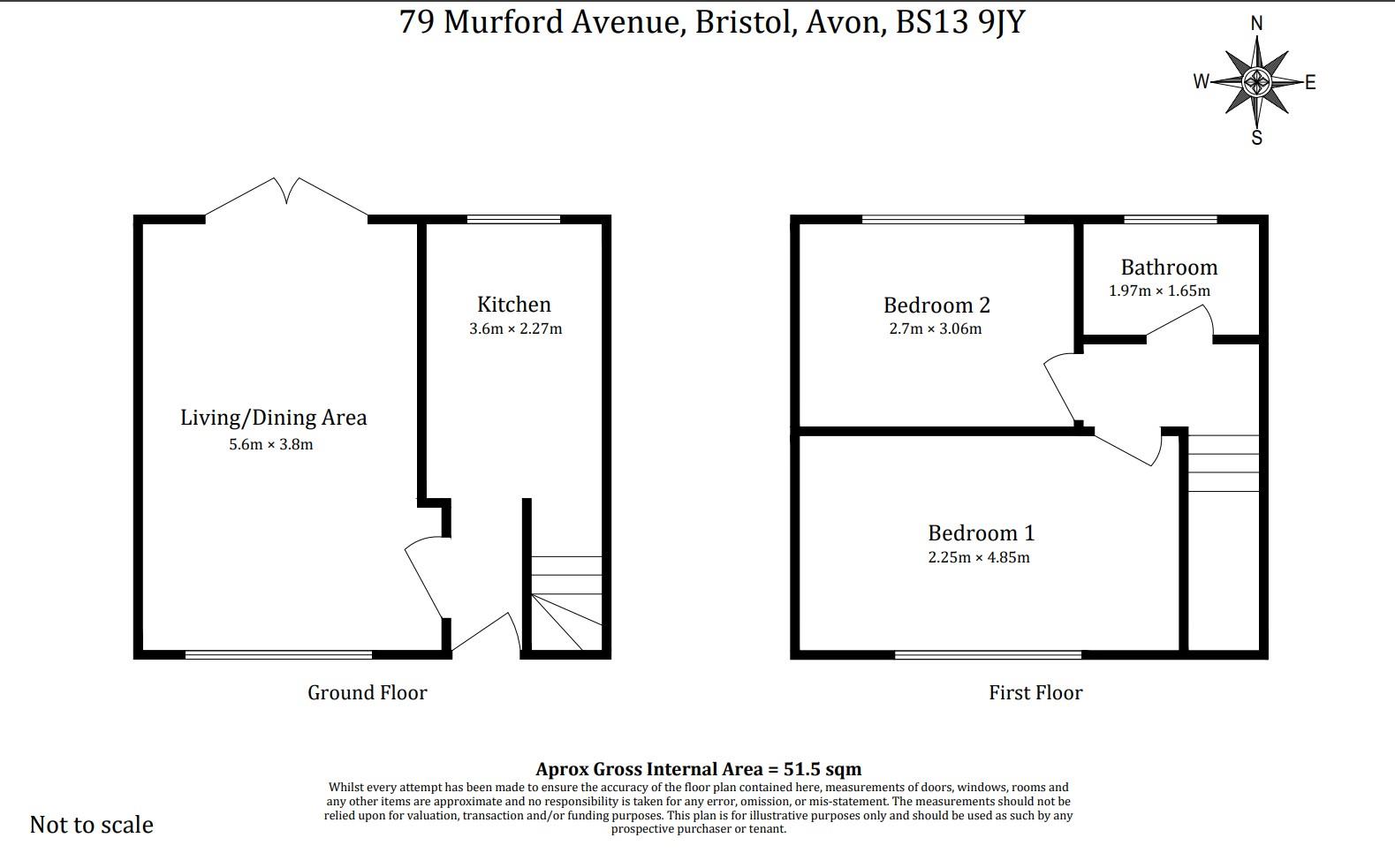 00, Murford Avenue, Bristol floorplan