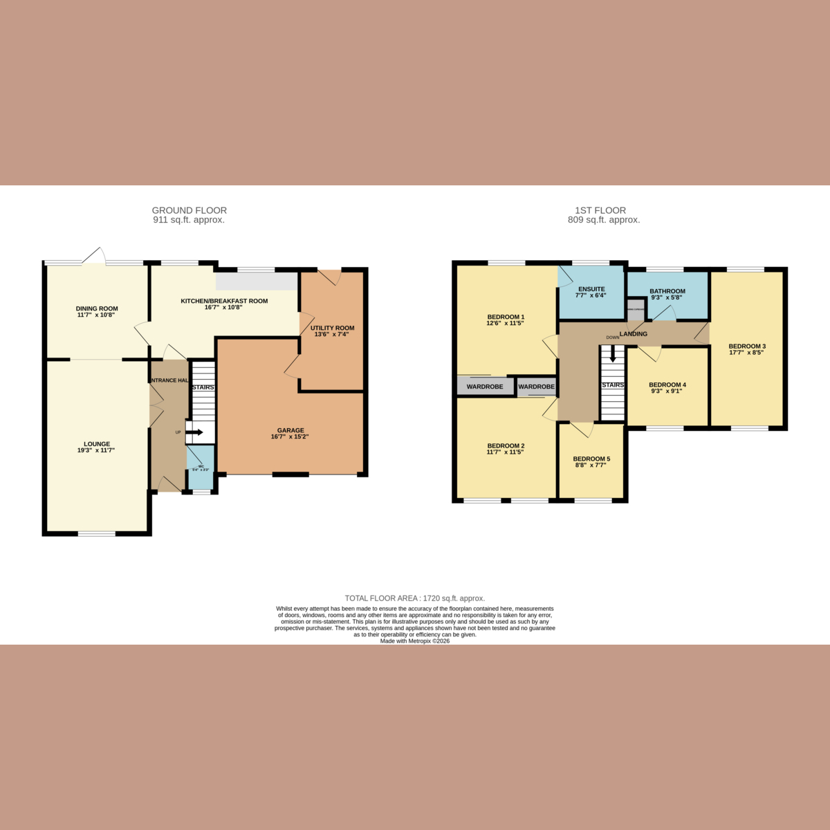 19, Ducketts Mead, Rochford floorplan