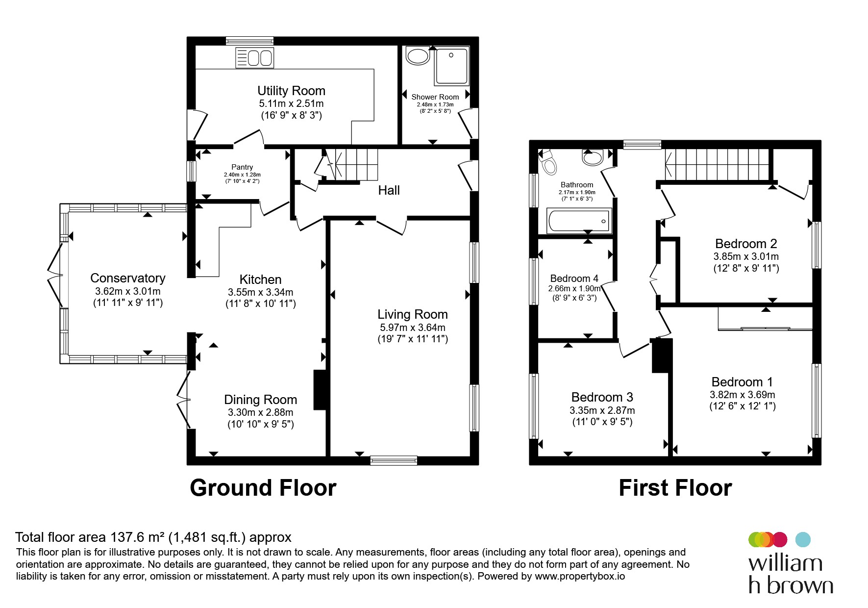 The Old Post Office, Upwood Road, Huntingdon floorplan