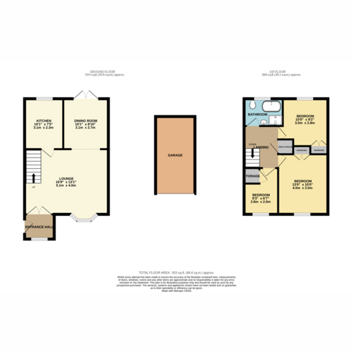 105, Holland Pines, Bracknell floorplan
