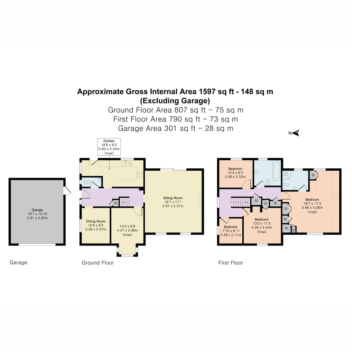 1, Roman Place, Didcot floorplan