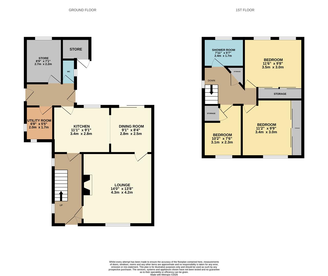 8, Draughton Road, Northampton floorplan