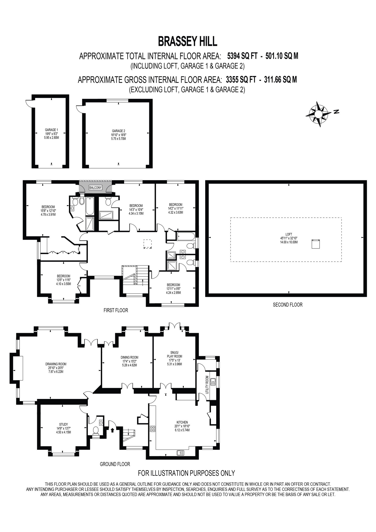 18, Brassey Hill, Oxted floorplan