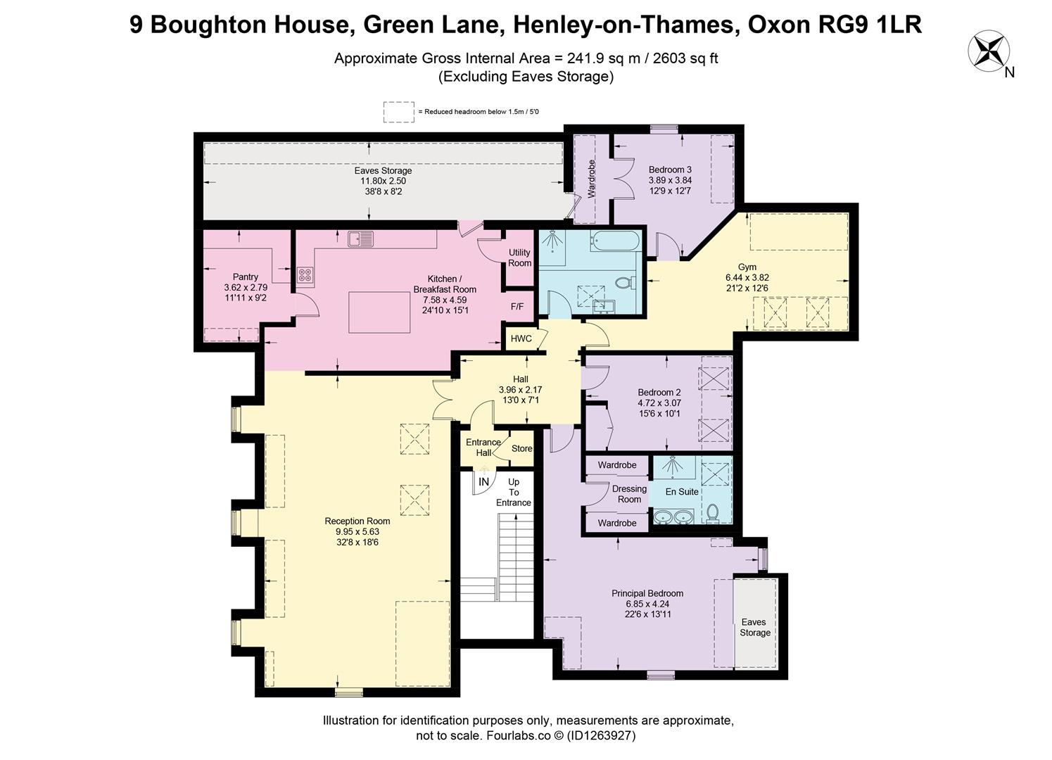 9 Boughton House, Green Lane, Henley-On-Thames floorplan