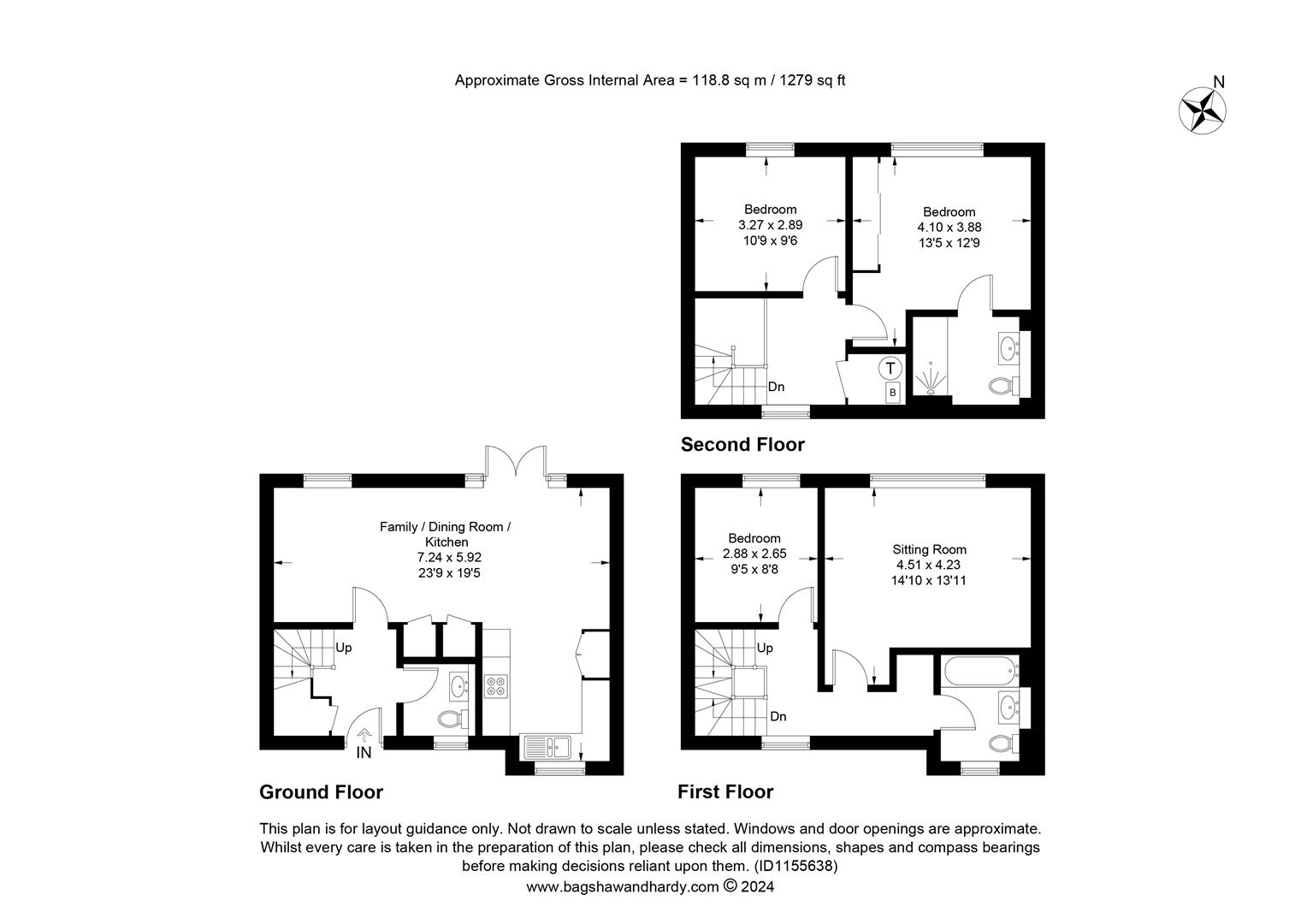 76, Consort Drive, Leatherhead floorplan