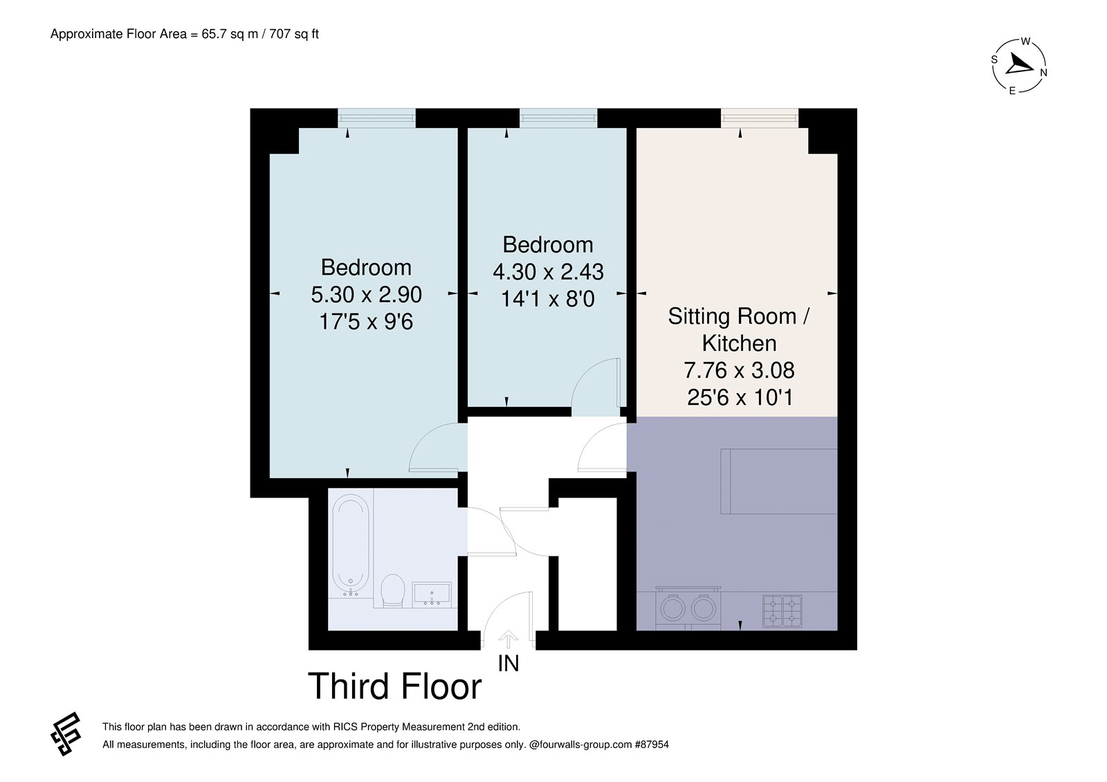 The Quadrangle, 1 Lower Ormond Street, Manchester, Greater Manchester, M1 floorplan
