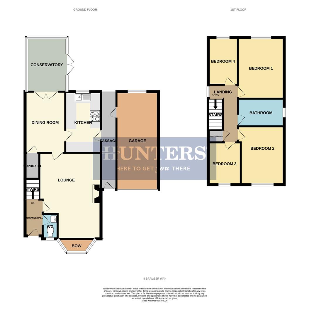 4, Bramber Way, Stourbridge floorplan