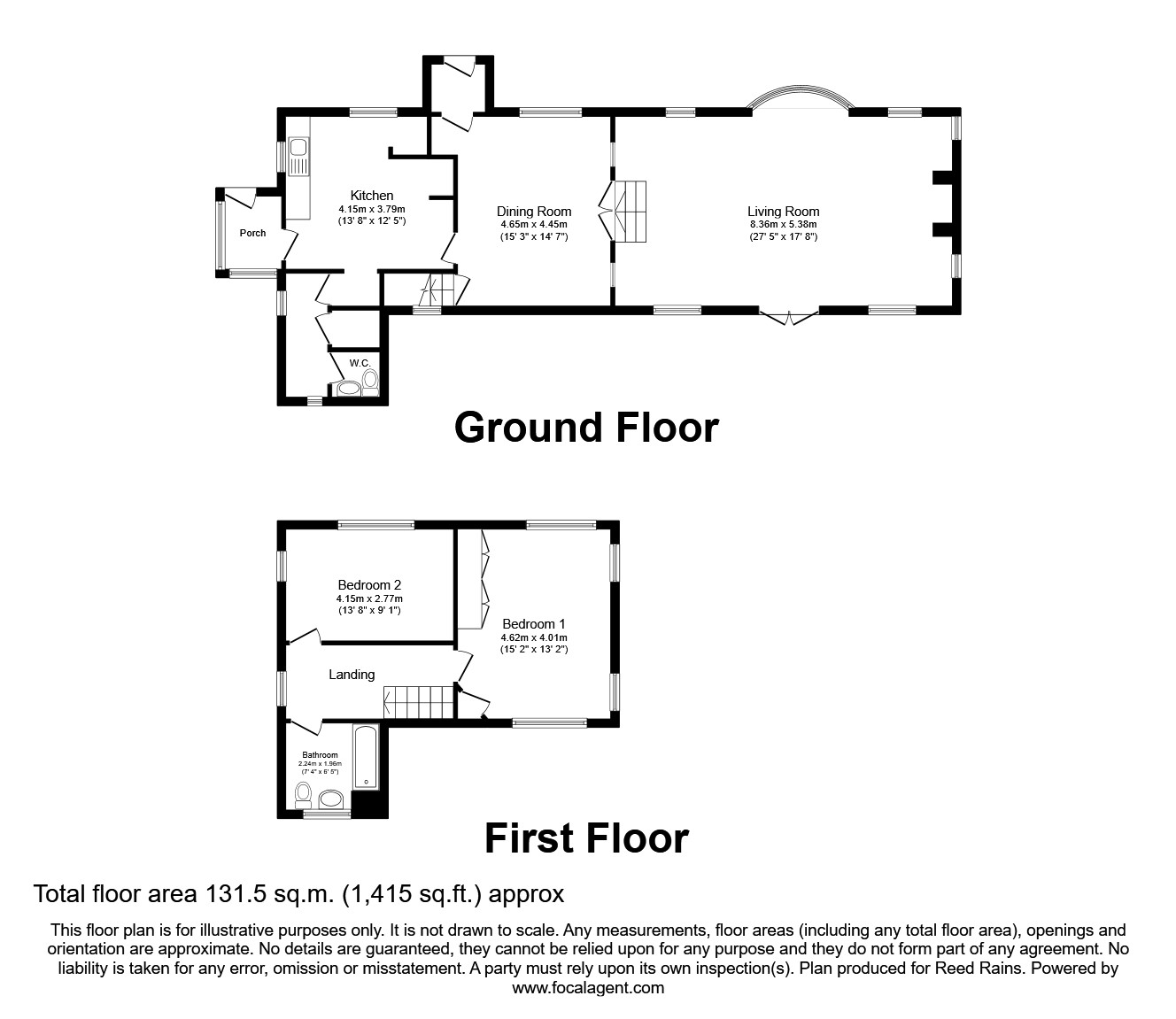 Udimore Road, Broad Oak, Rye, East Sussex TN31, 2 bedroom detached
