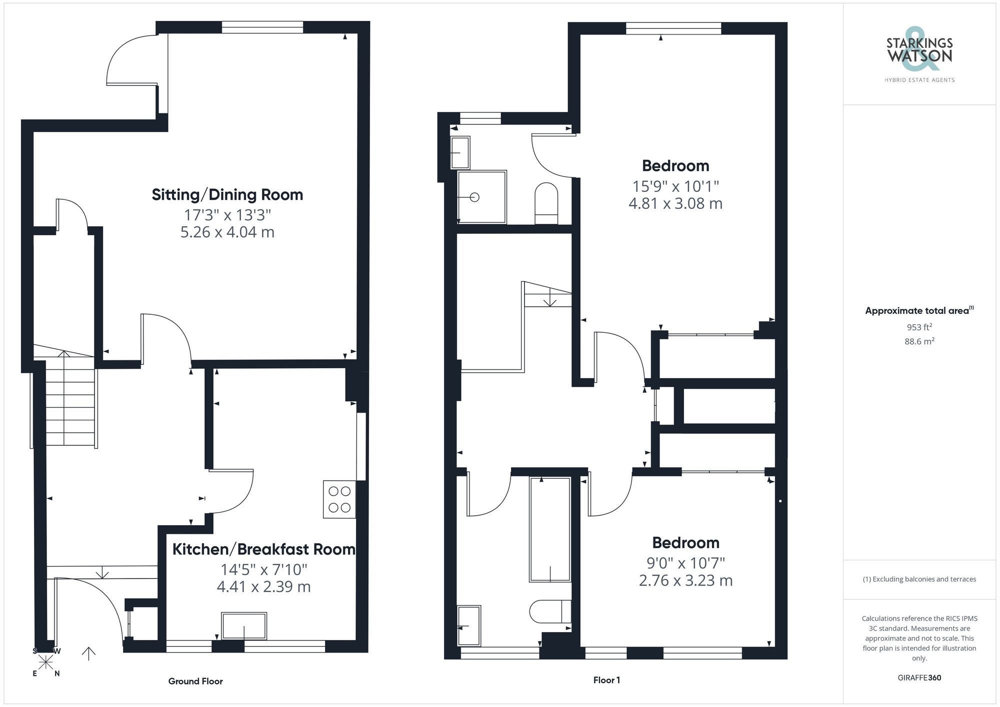 3 East Wing St. Andrews Park, Norwich floorplan