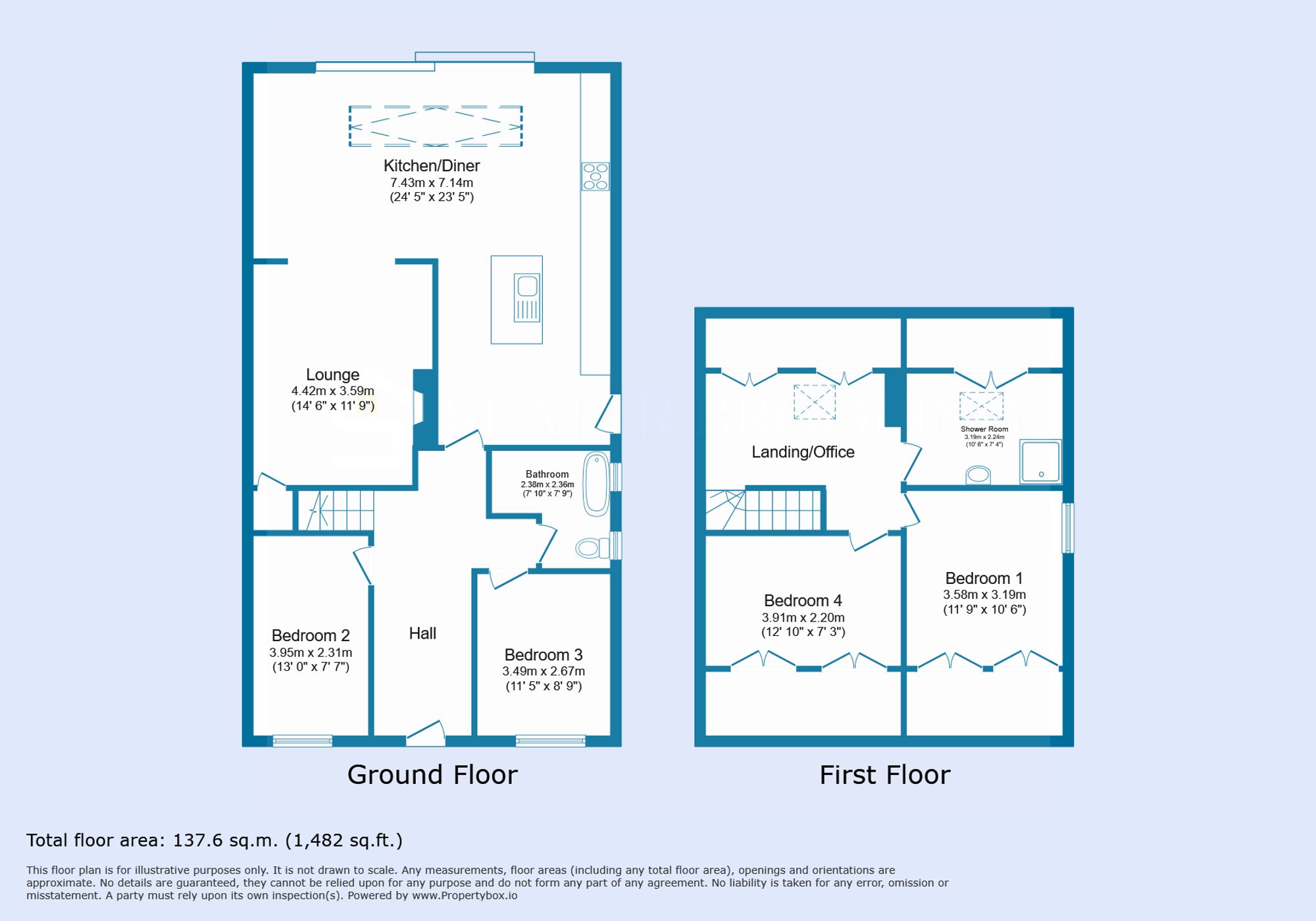 27 Hurst Lane, Rossendale floorplan