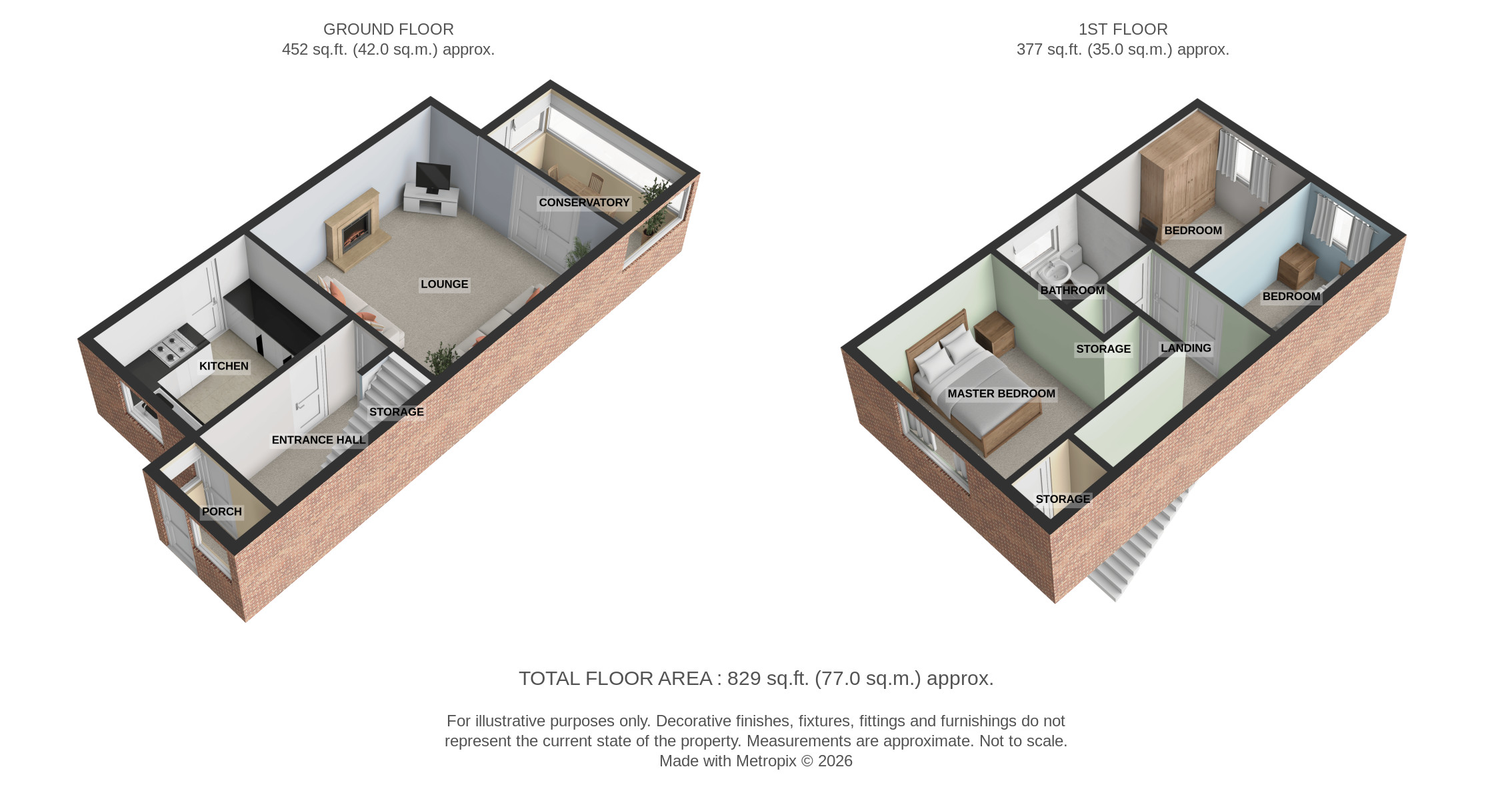 3 Deniston Avenue, Broughton Astley floorplan