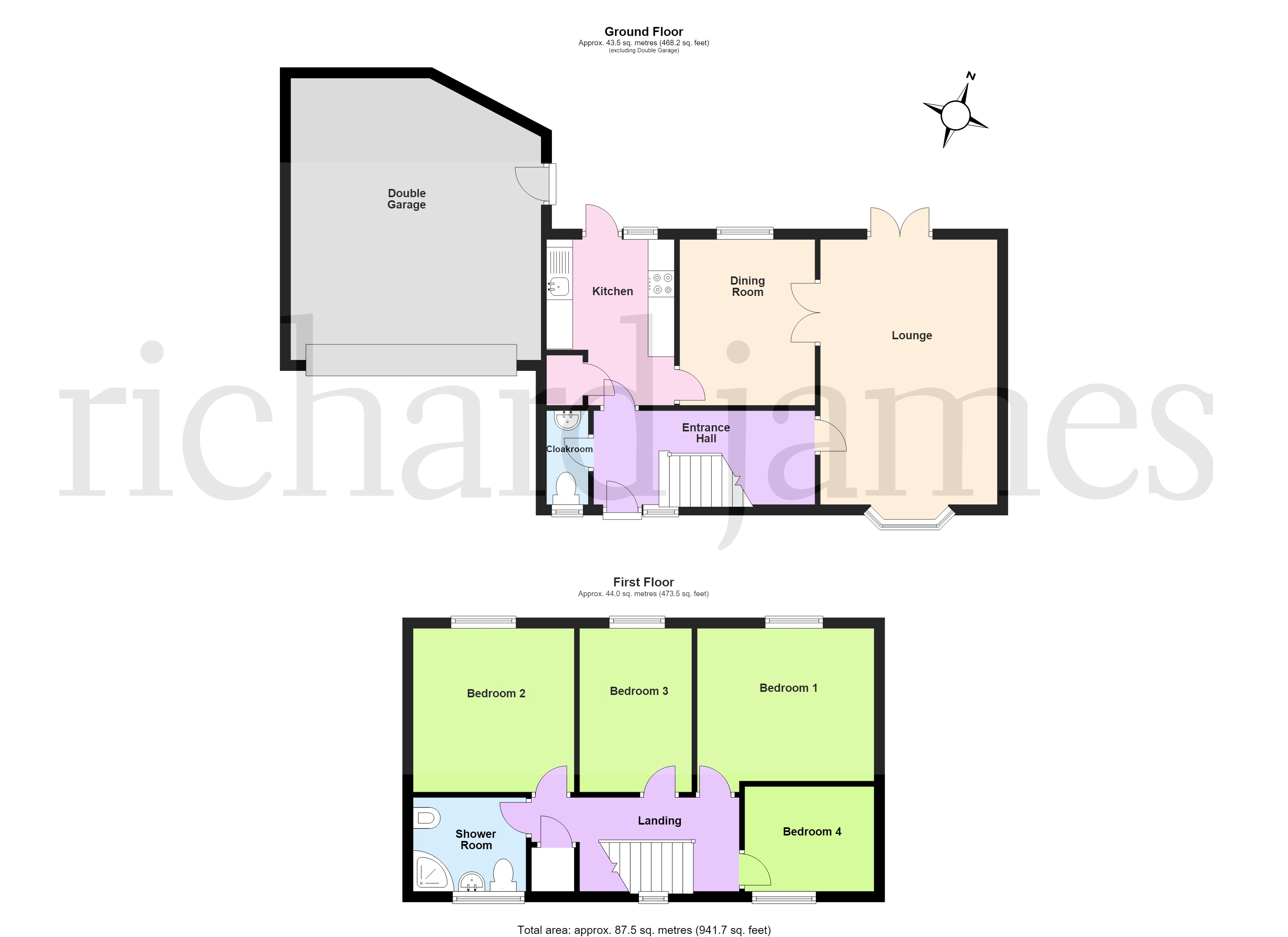 4, Evensford Walk, Wellingborough floorplan