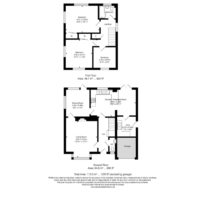 3, Broomground, Wiltshire floorplan