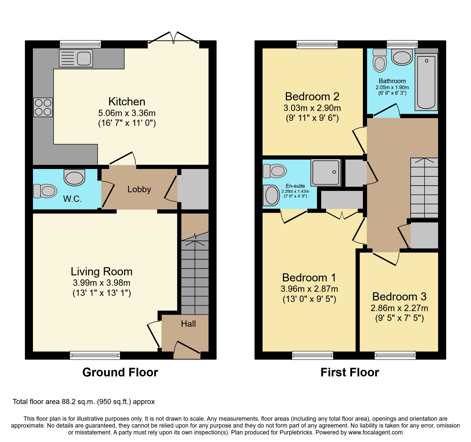 Muirhead Crescent, Bo'ness EH51, 3 bedroom terraced house for sale
