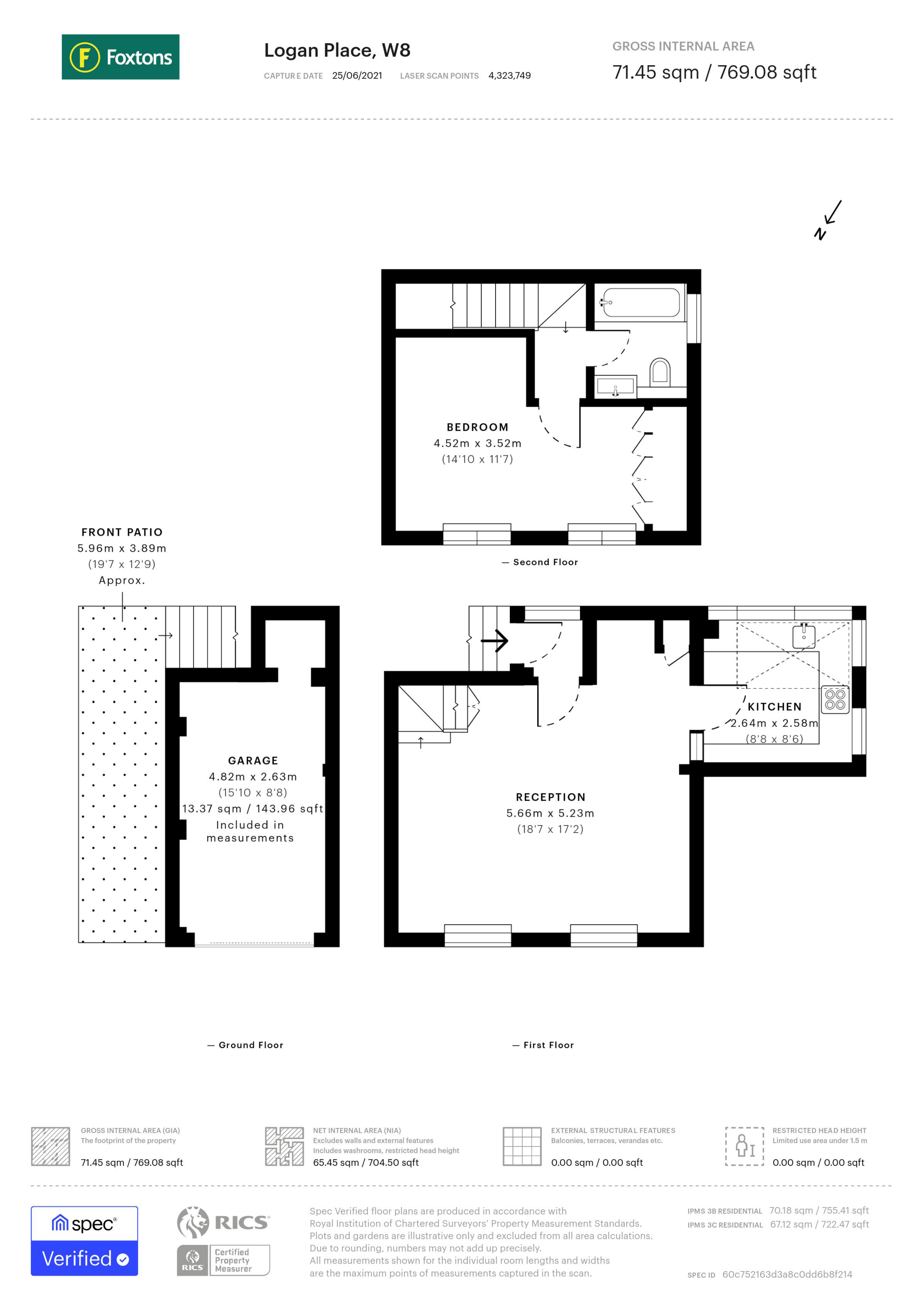 Logan Place, Kensington floorplan