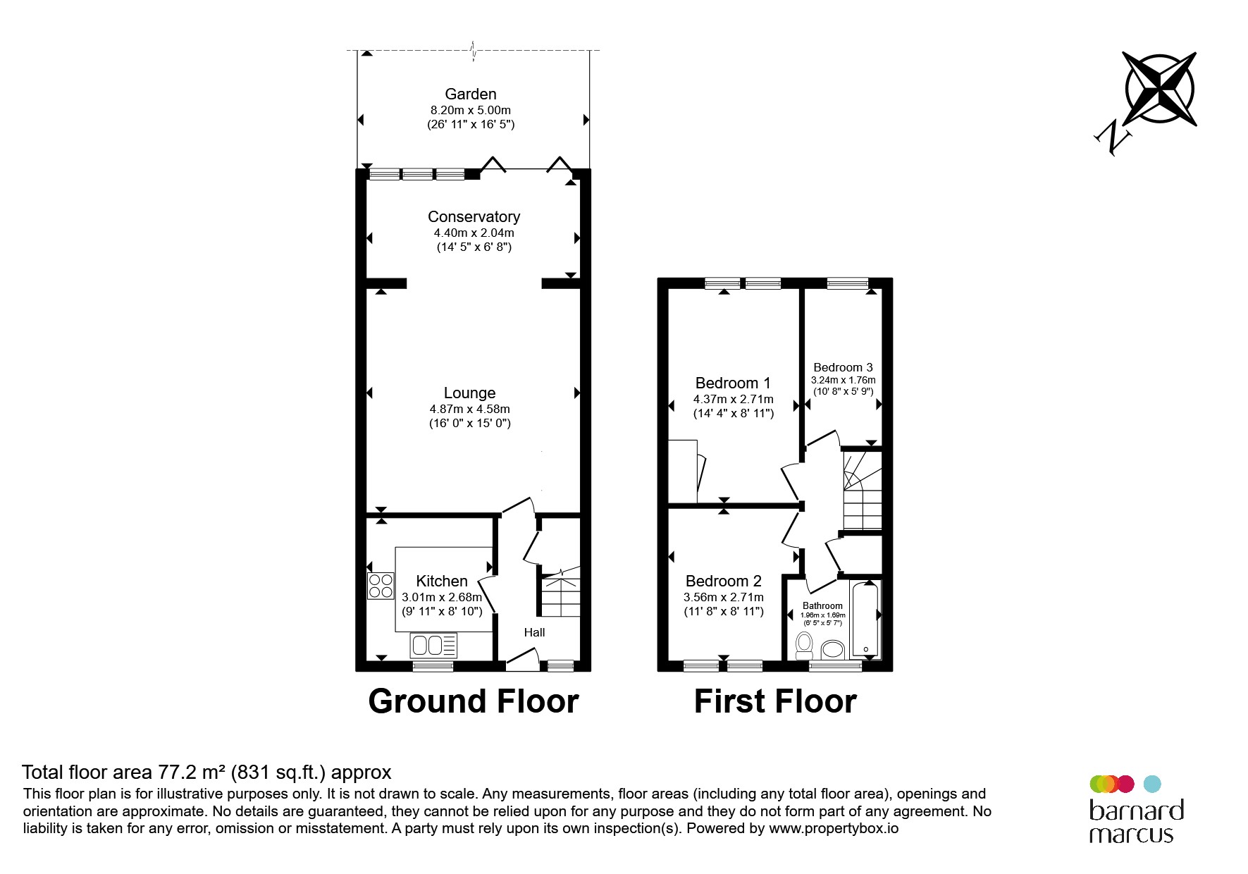 20, Malvern Close, Mitcham floorplan