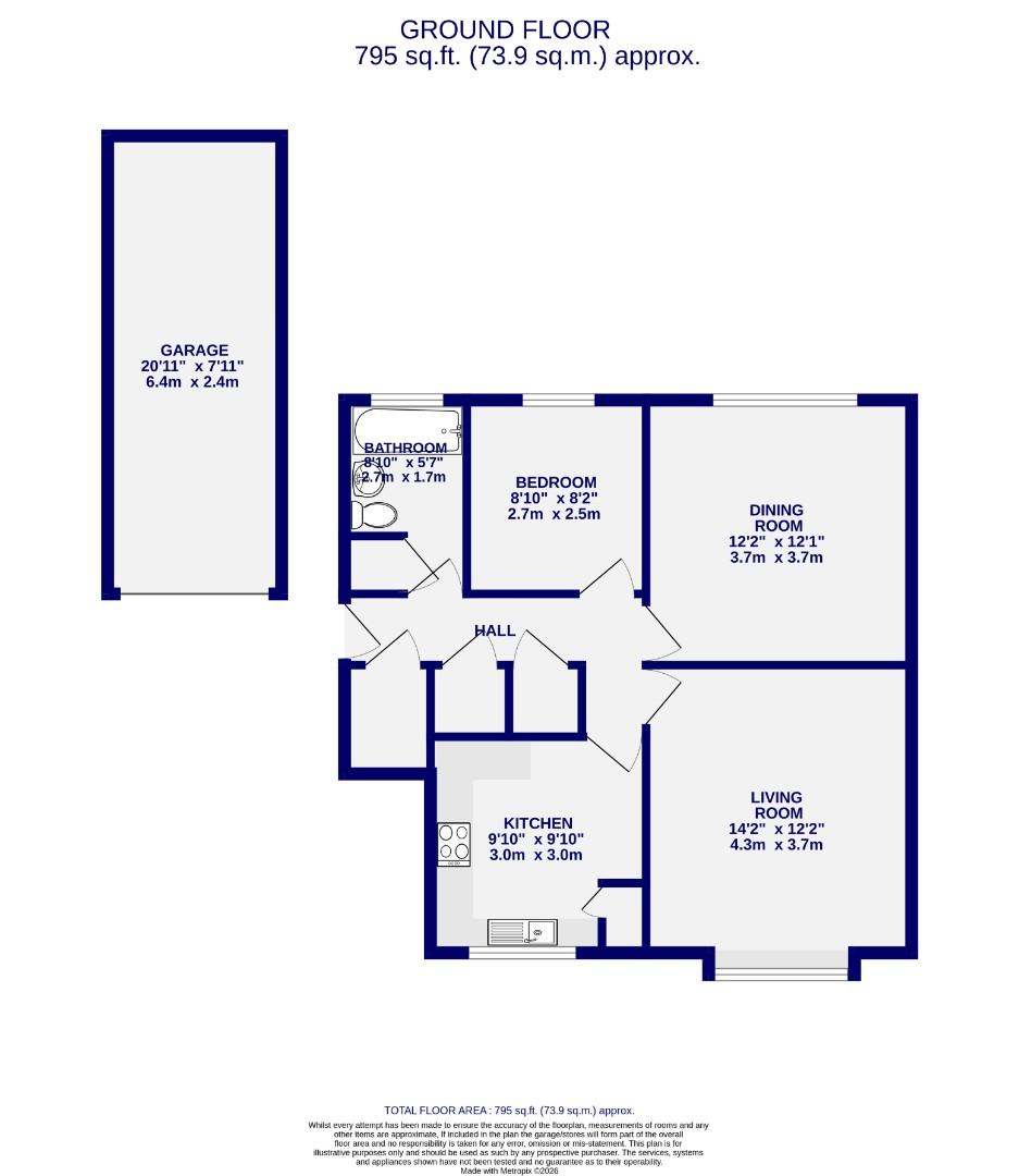 5, Pasture Farm Close, York floorplan