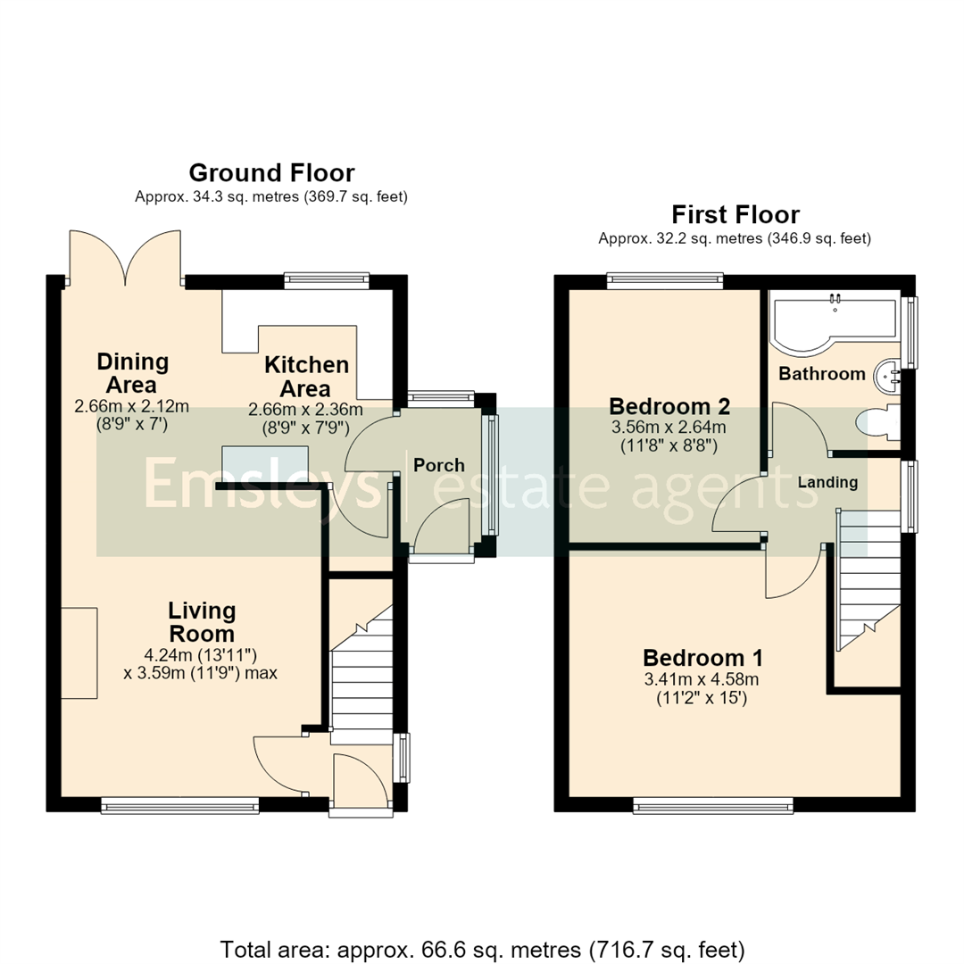 Kingswear Glen, Leeds floorplan