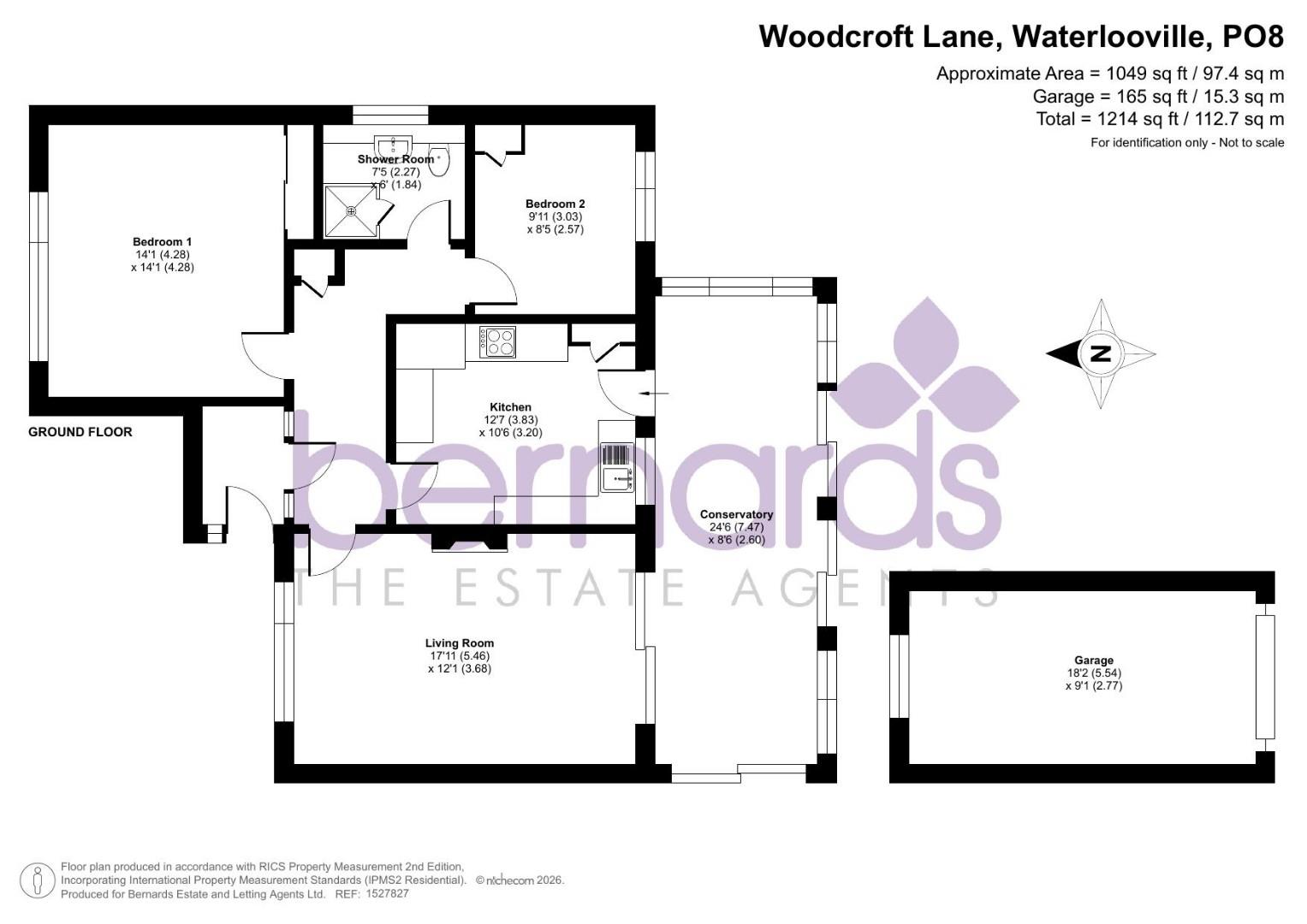 Woodcroft Lane, Waterlooville floorplan