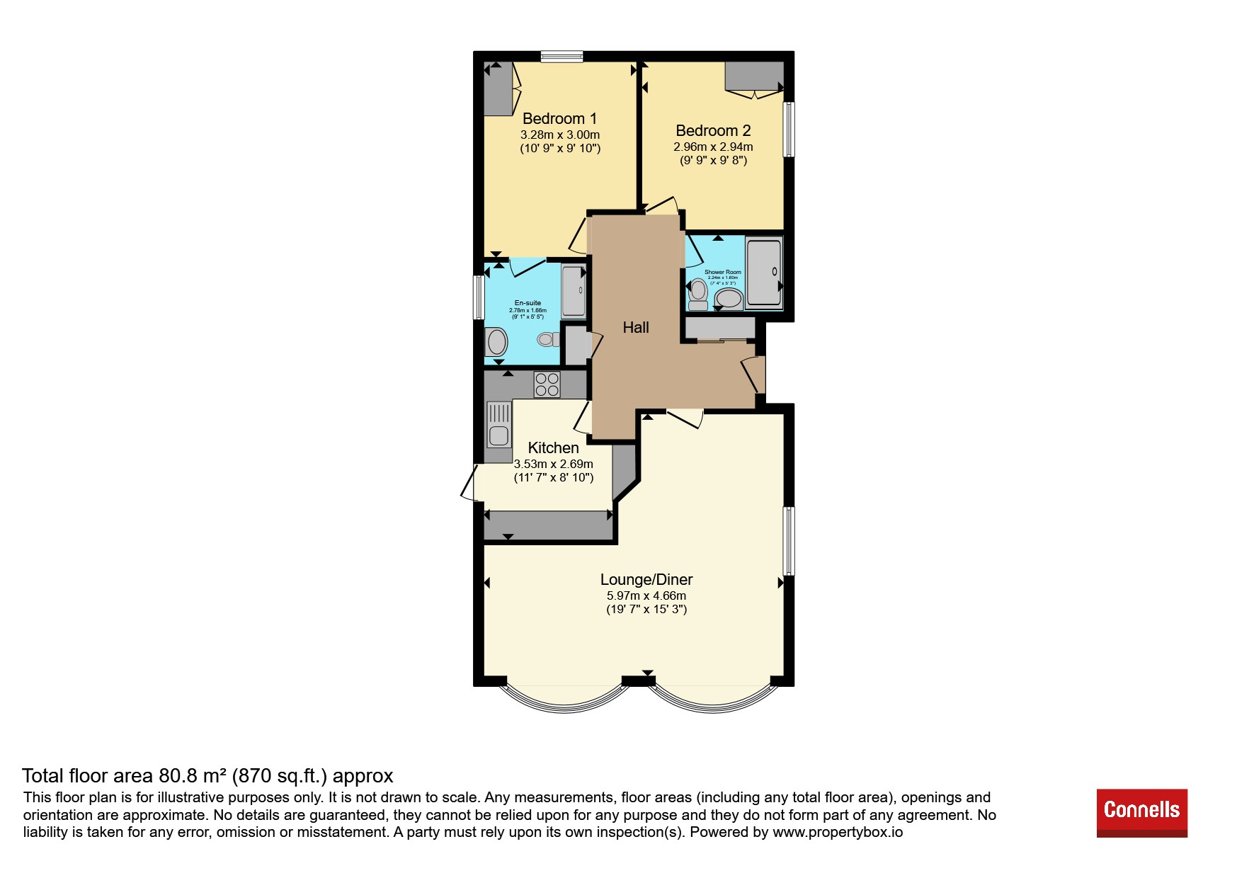 26, Glen Mobile Home Park, Winchester floorplan