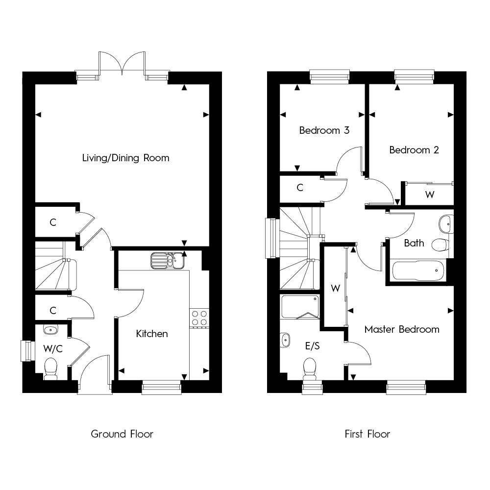 Walshes Road, Crowborough TN6, 3 bedroom semidetached house for sale