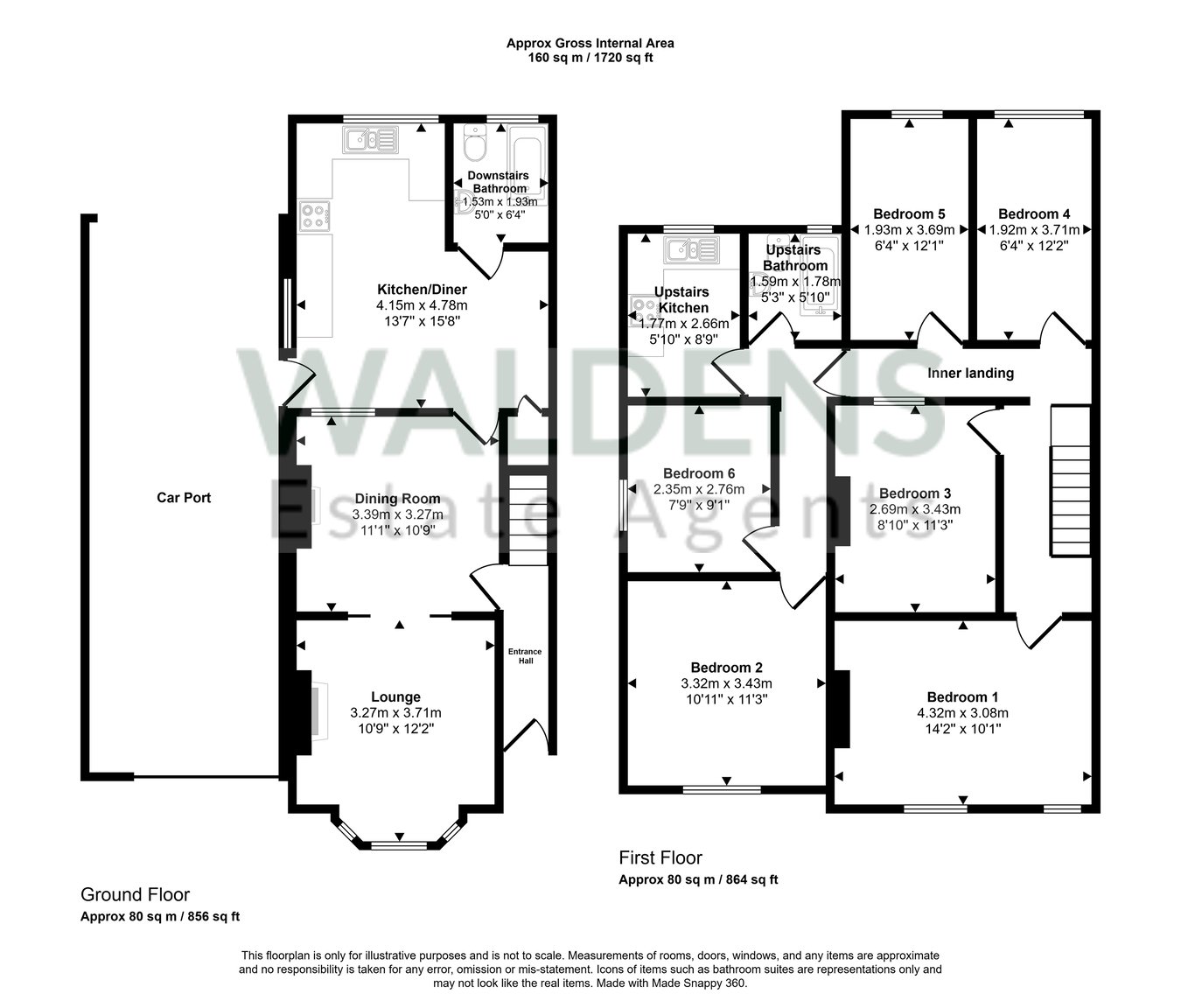 2, Southville Road, Bedford floorplan