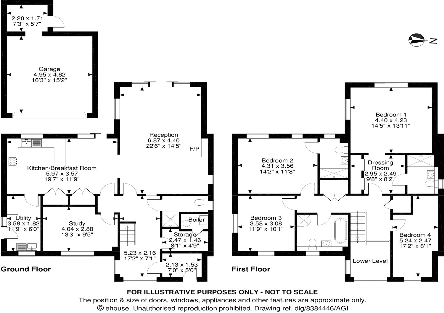 1, Cresswell Close, Cambridge floorplan