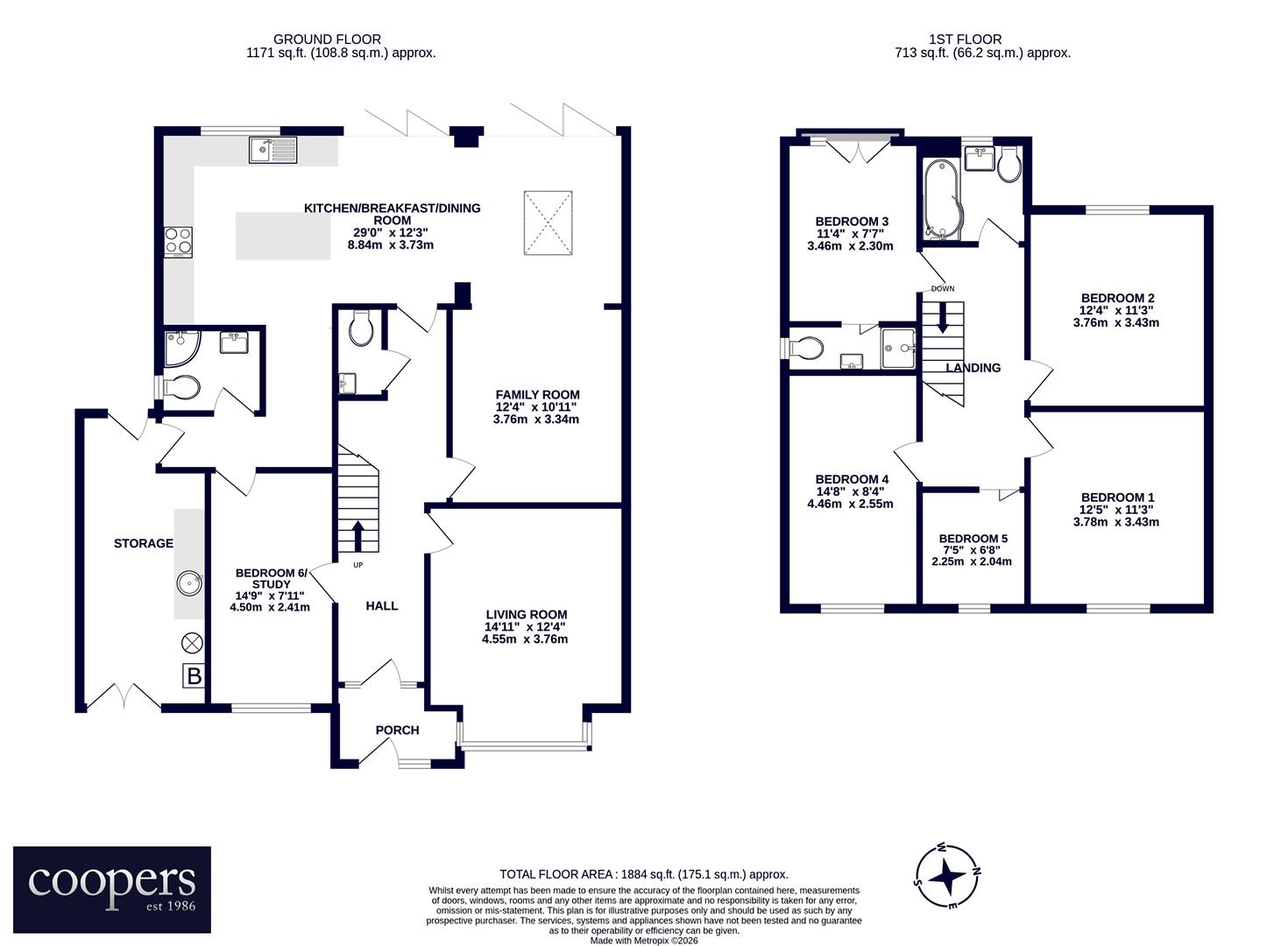 153, Long Lane, Hillingdon floorplan