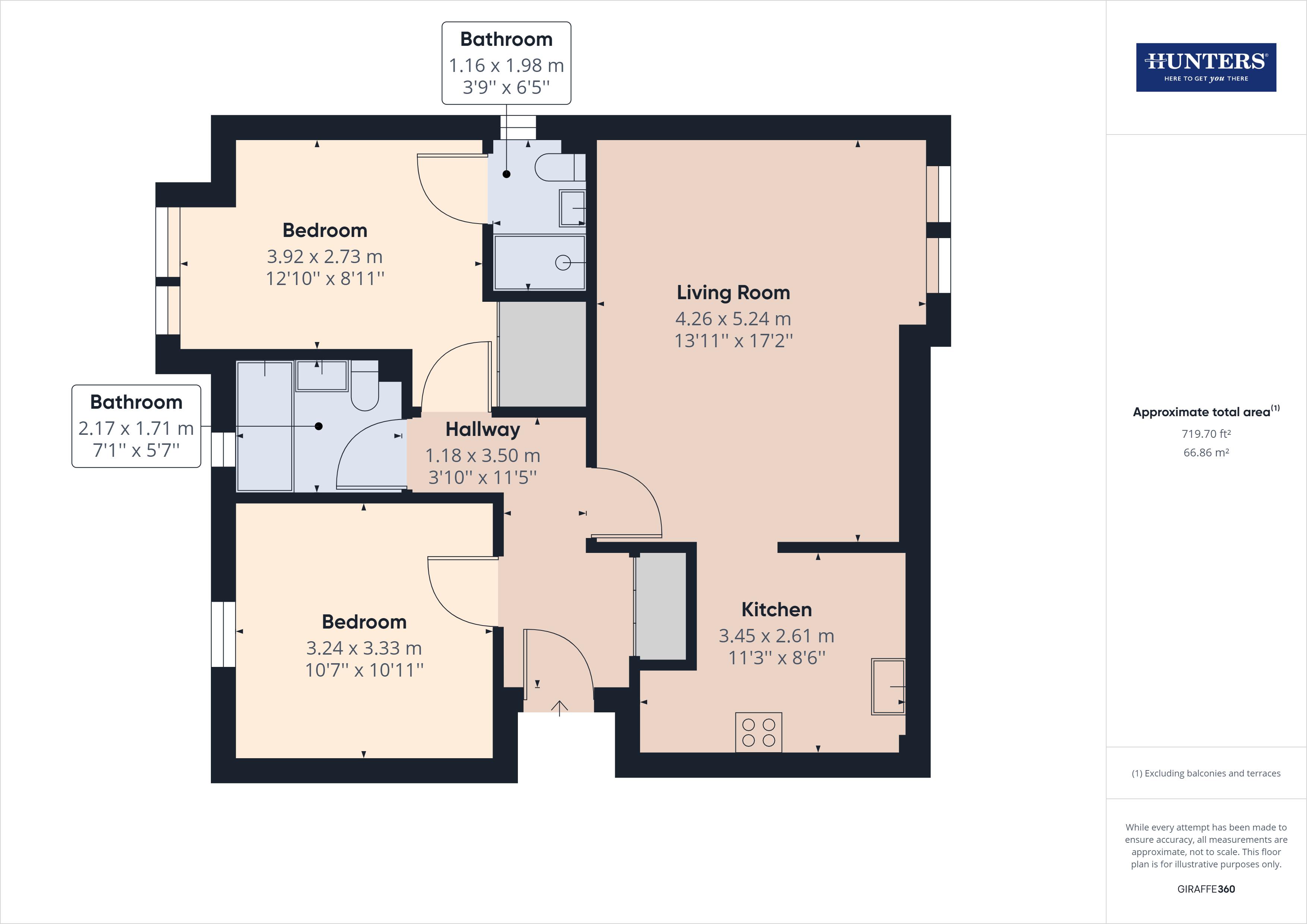 Chapel Brow, Carlisle CA1, 2 bedroom flat for sale 61538241