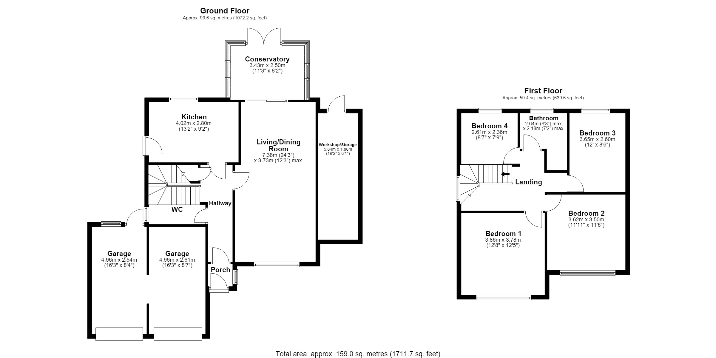 6, Pine View Close, Suffolk floorplan