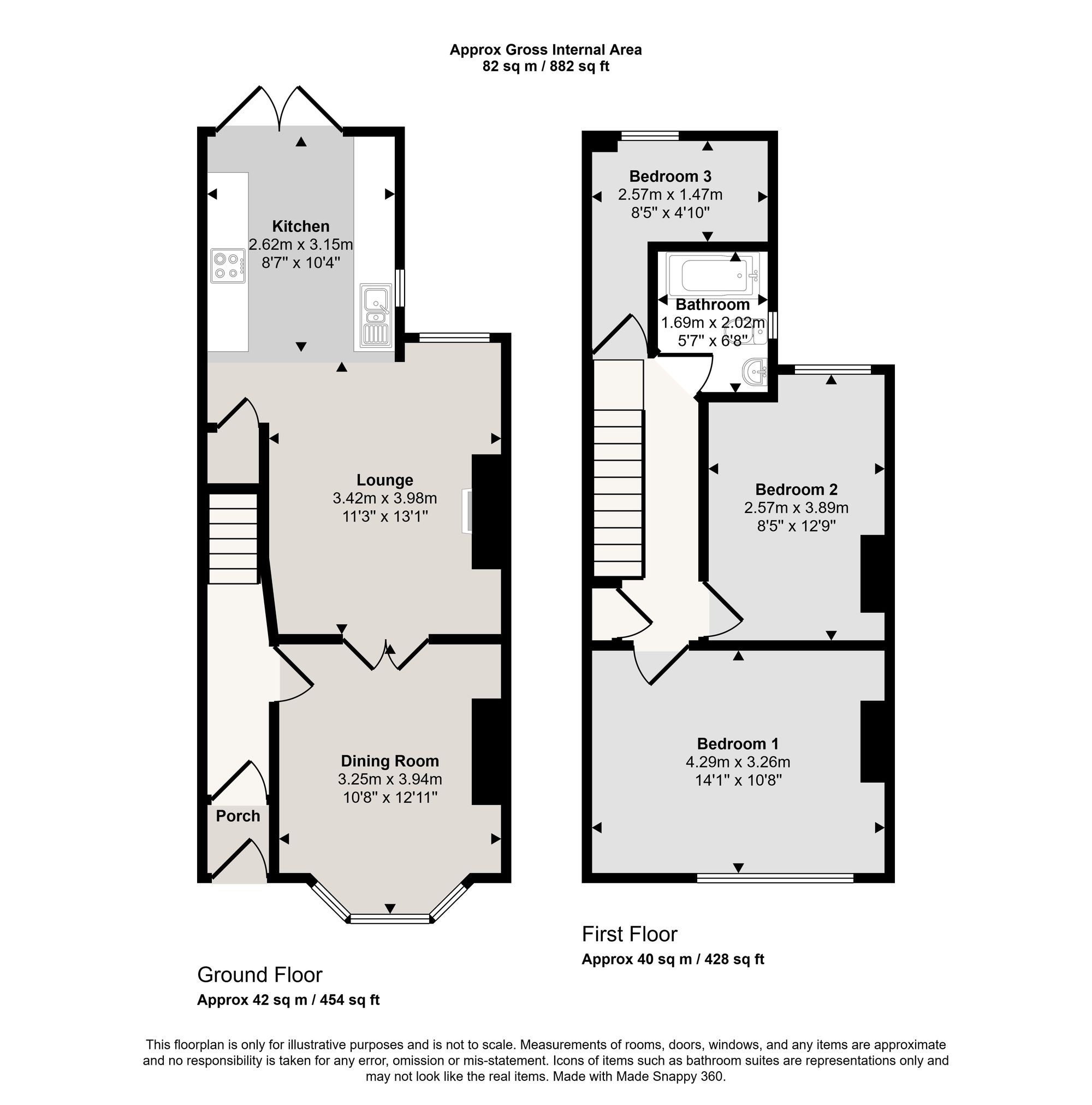 6 Prospect Avenue, Manchester floorplan