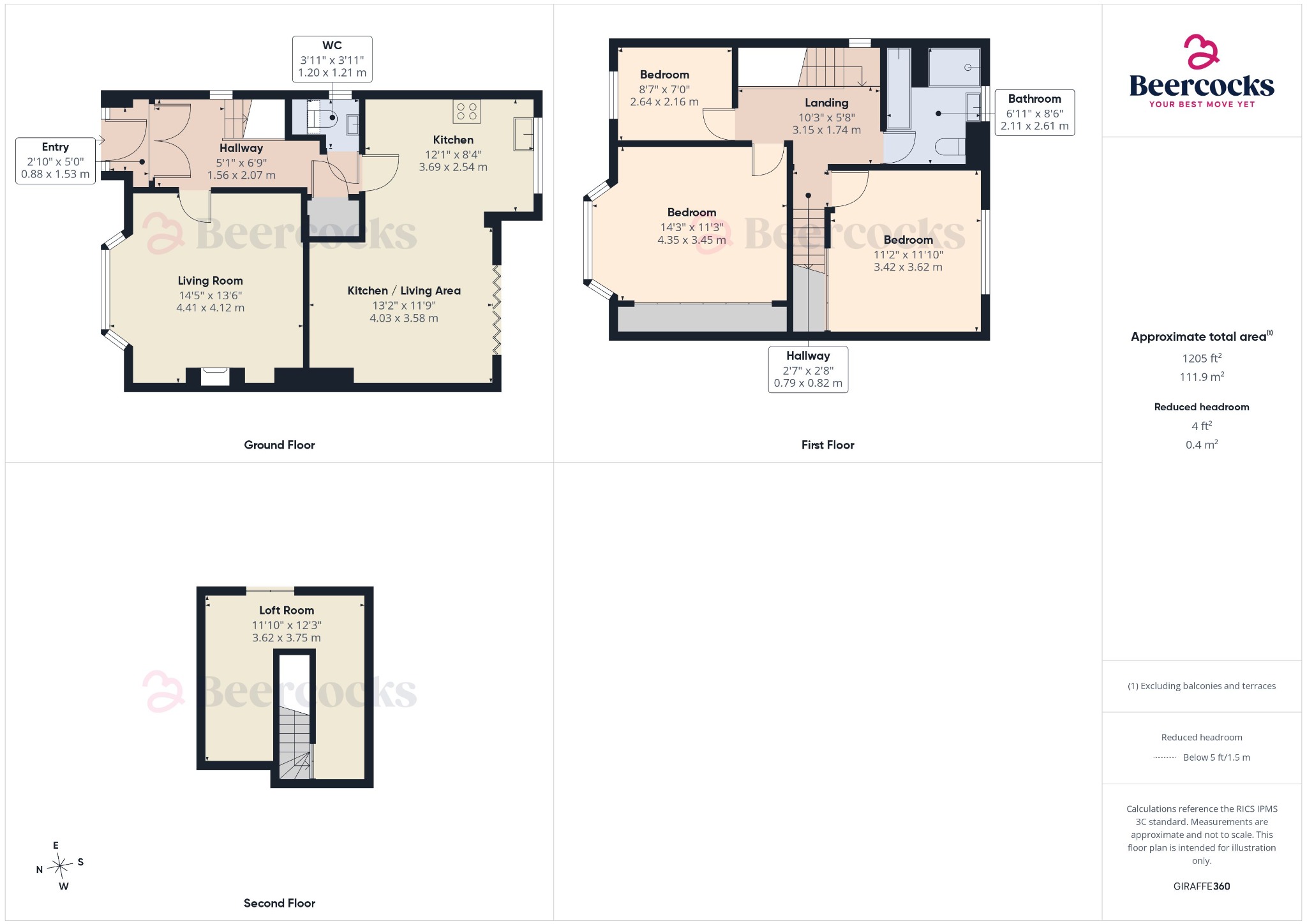 61, Marine Avenue, North Ferriby floorplan