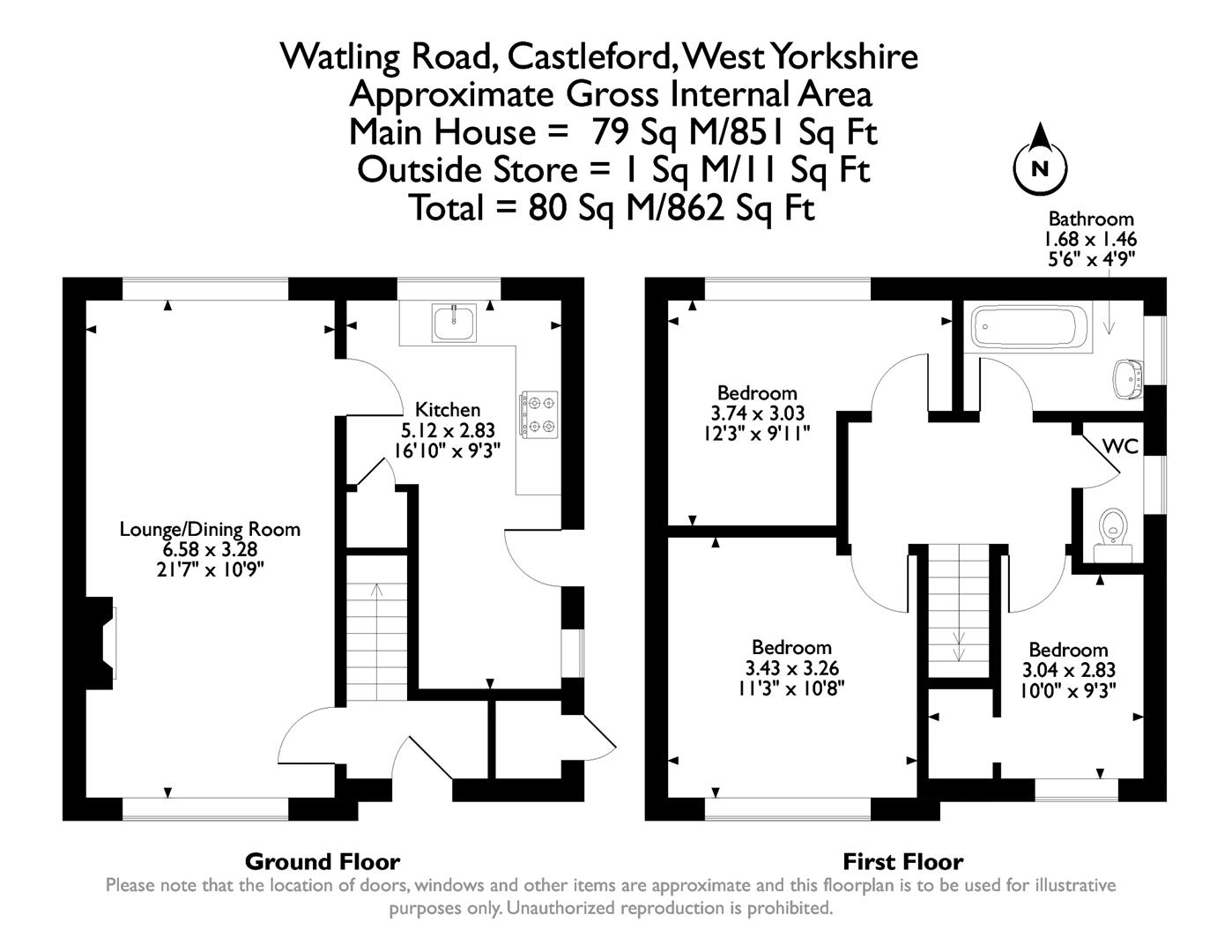 Watling Road, Castleford WF10, 3 bedroom semidetached house for sale 61930207 PrimeLocation